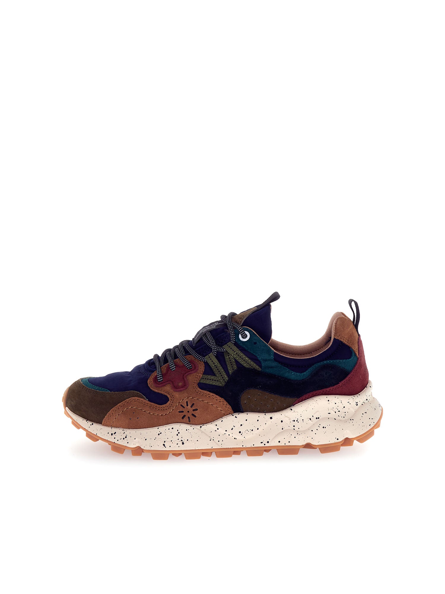 Flower Mountain Yamano 3 Uni Suede Nylon Grigio