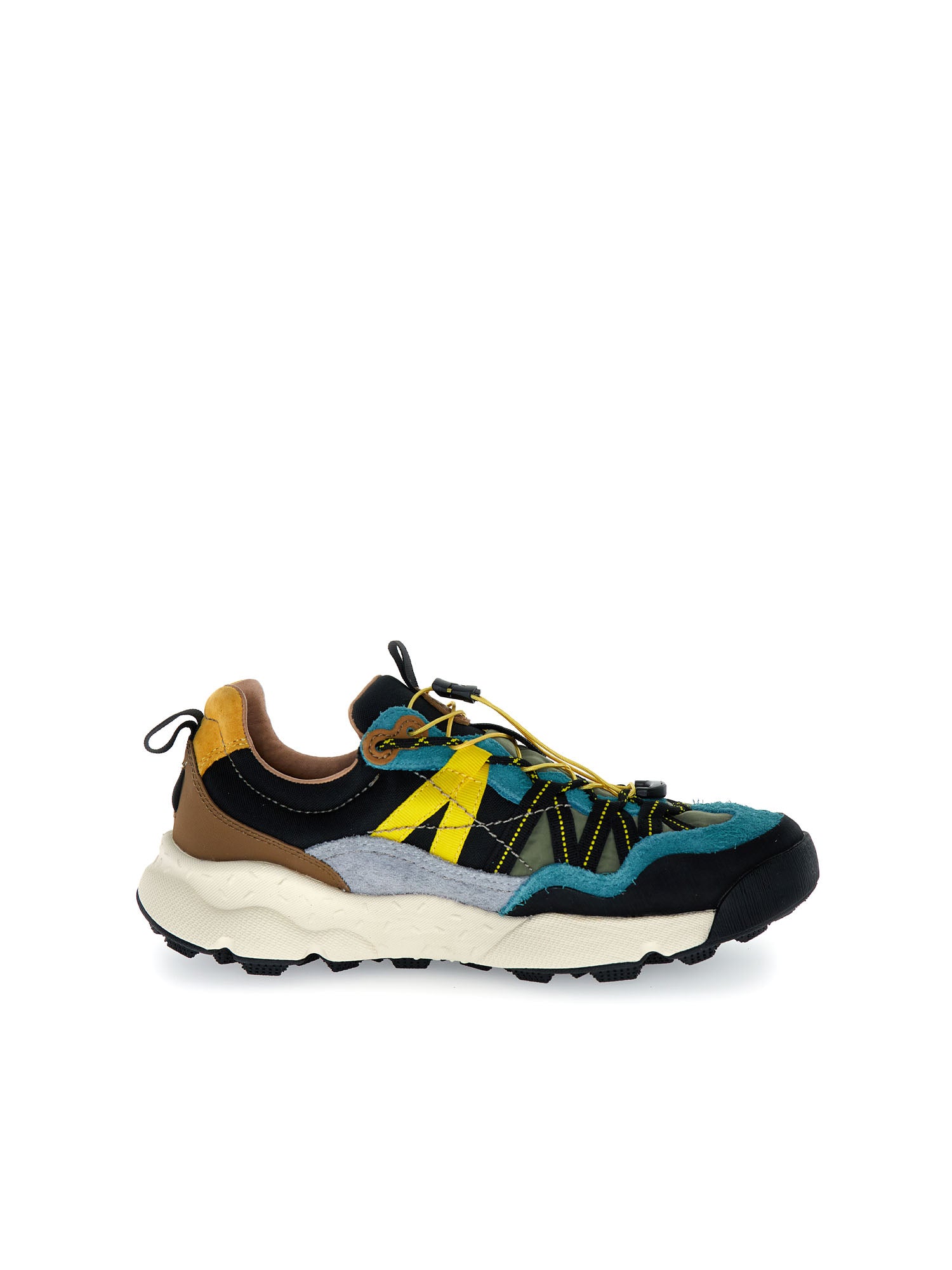 Flower Mountain Iwano 2 Uni Suede Nylon Nero