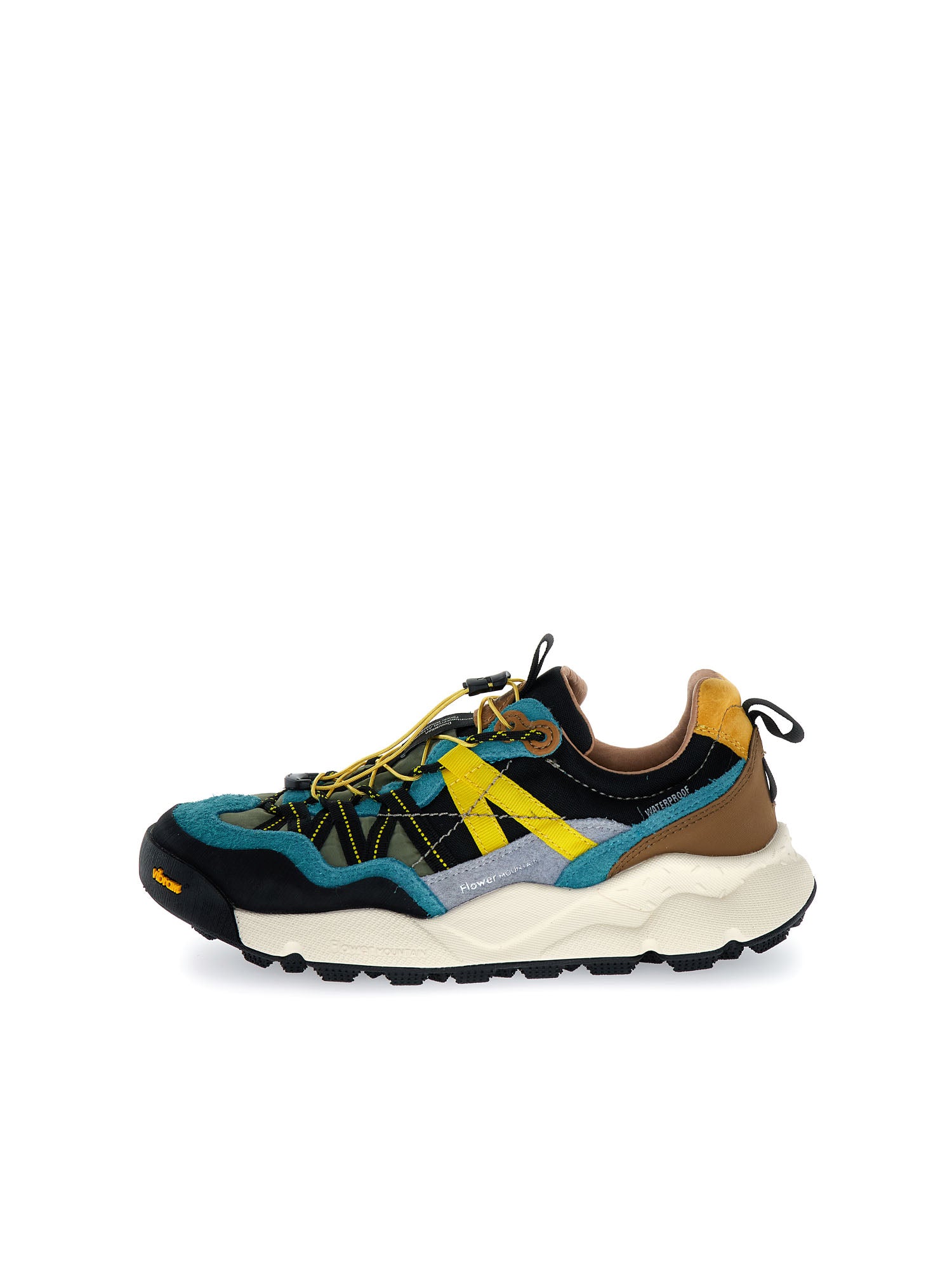 Flower Mountain Iwano 2 Uni Suede Nylon Nero