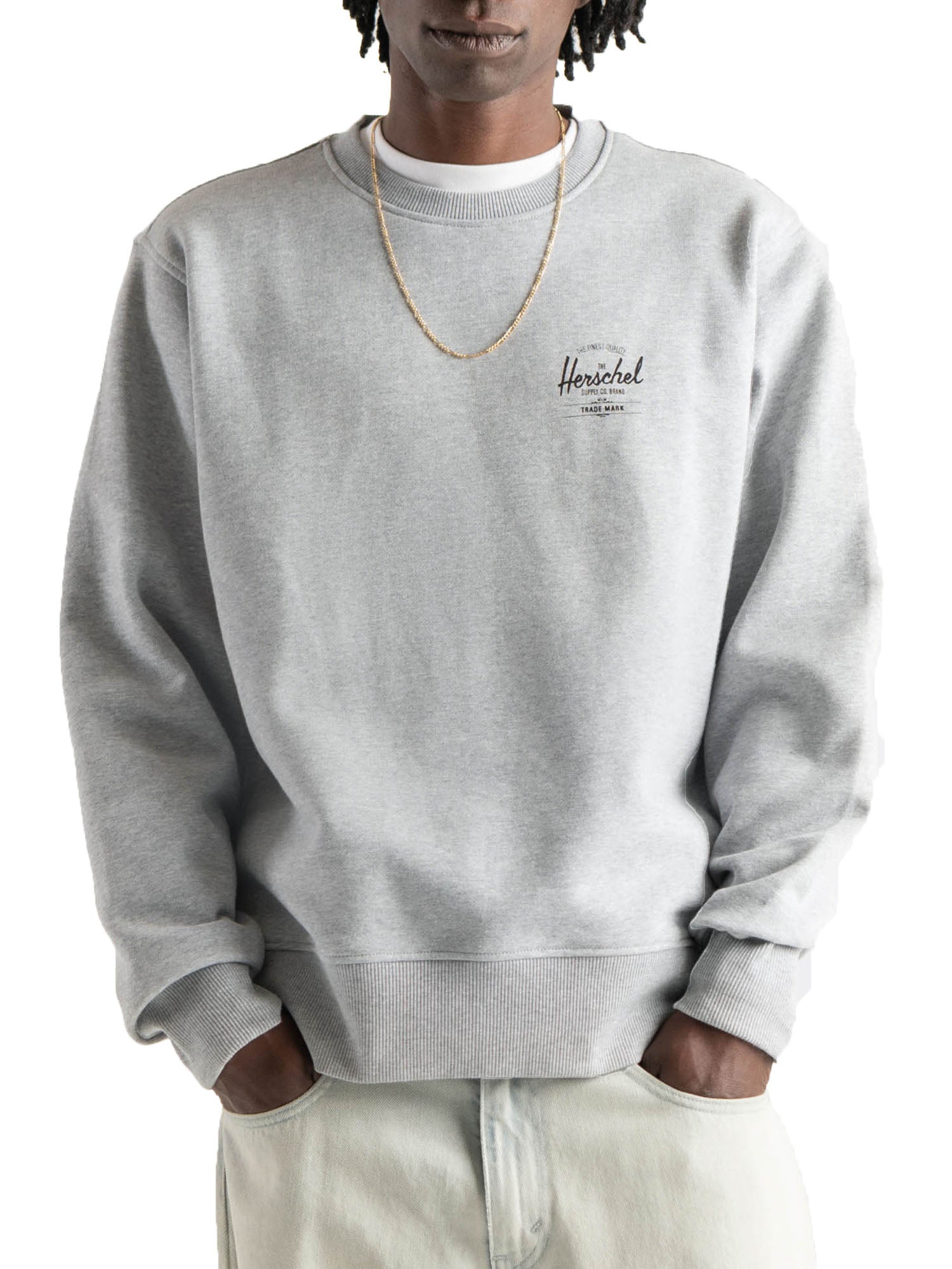 Herschel Felfa Basica Uomo Grigio