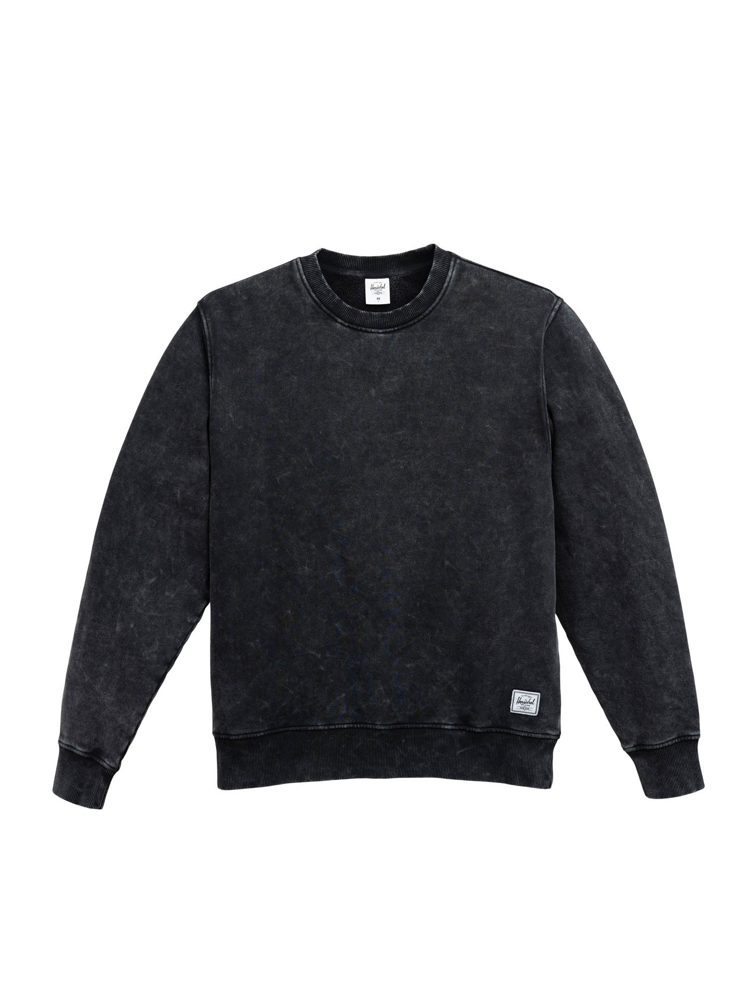 Herschel Acid Wash Classic Crew Nero