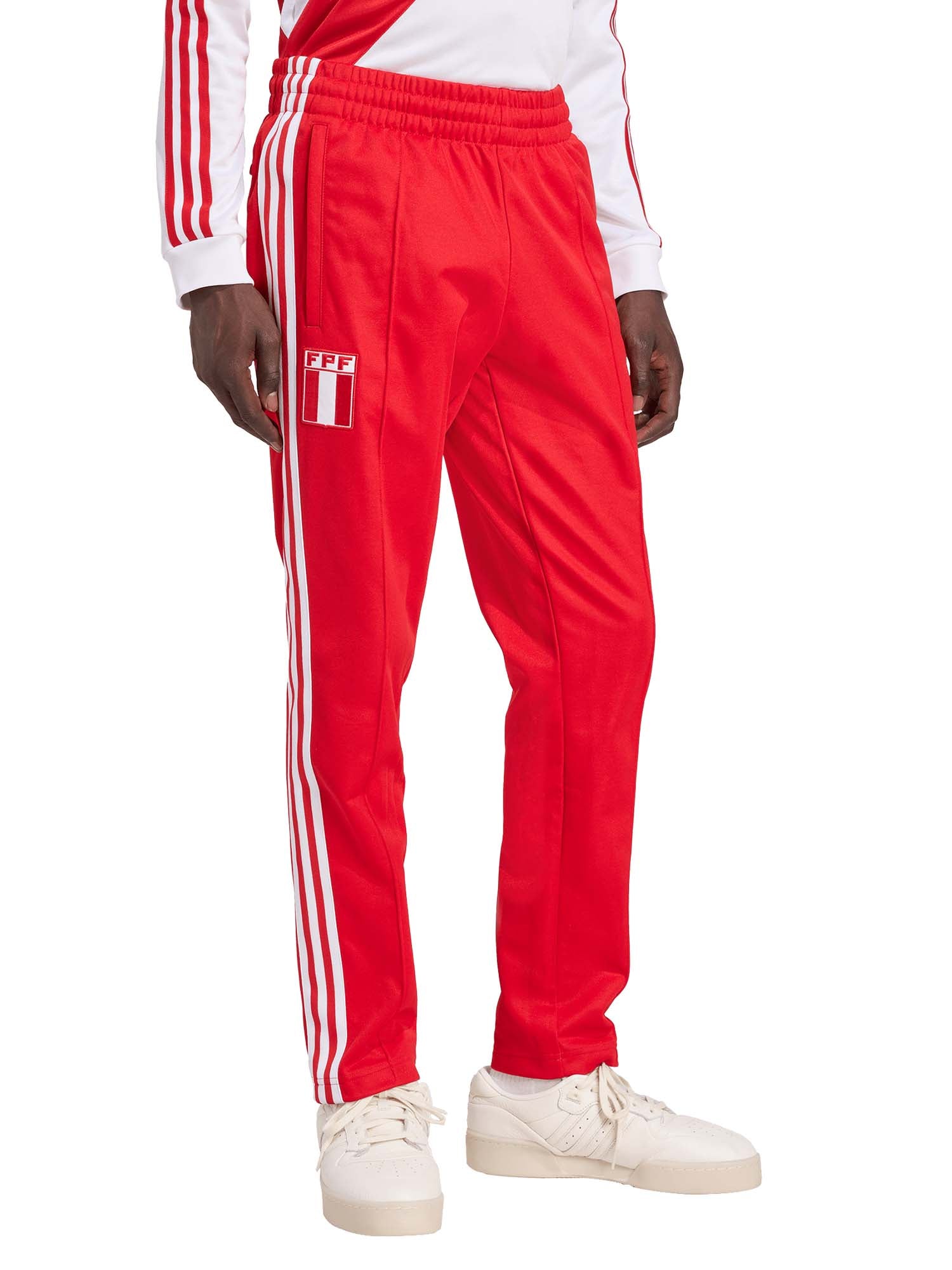 Adidas Pantaloni da allenamento Perù Rosso
