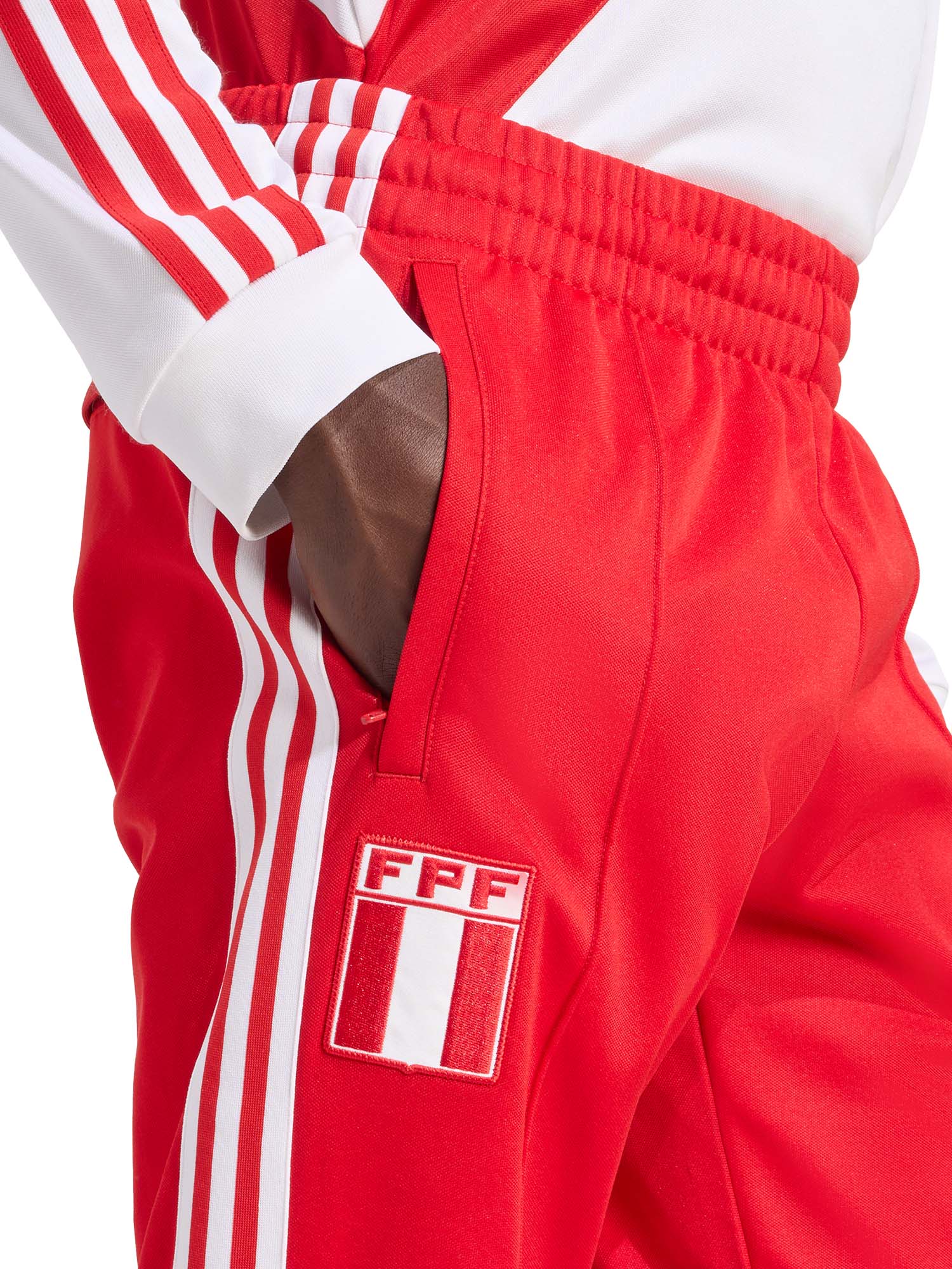 Adidas Pantaloni da allenamento Perù Rosso