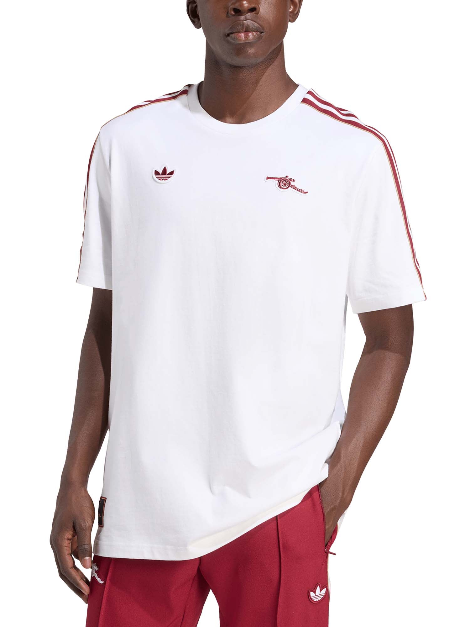 Adidas T-shirt Terrace Icons Arsenal FC Bianco