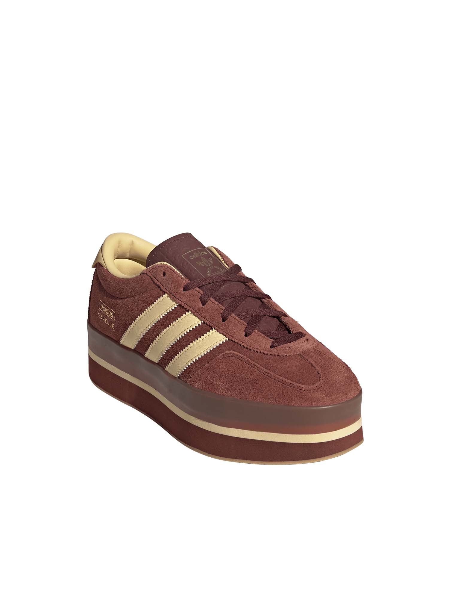 Adidas Scarpe Gazelle Stack Marrone