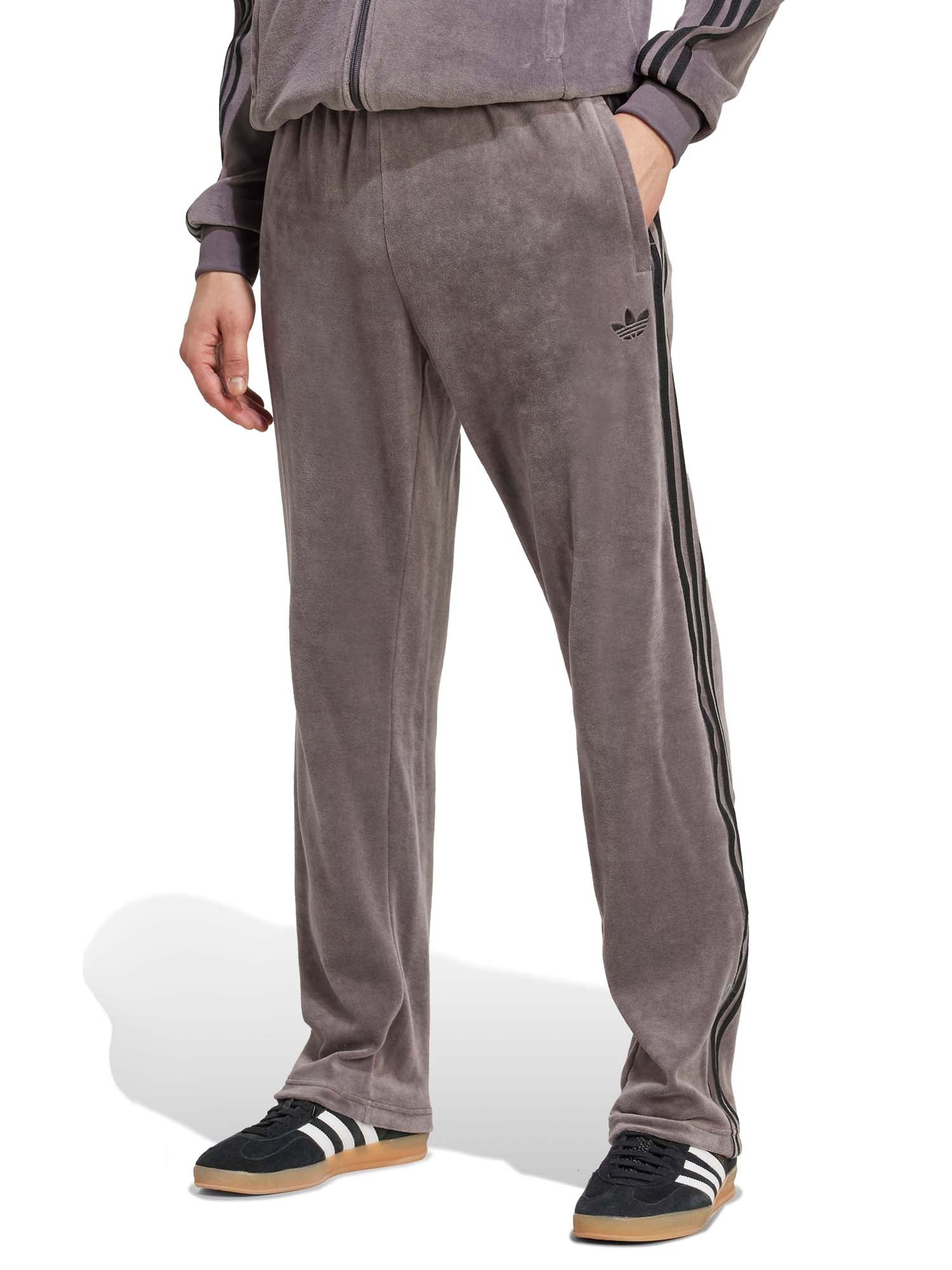 Adidas Pantaloni da allenamento SST Adicolor Velour Grigio