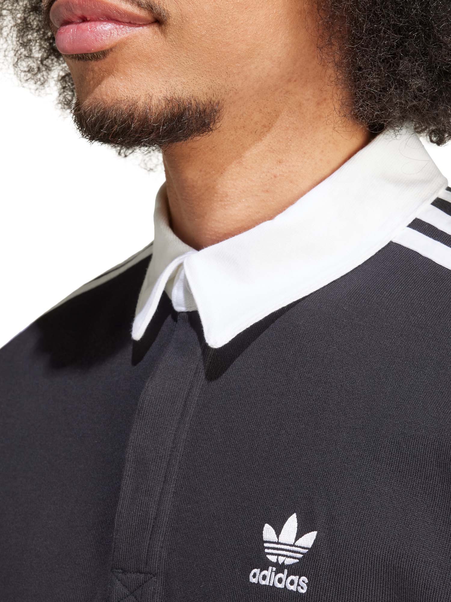 Adidas Polo adicolor Rugby Nero