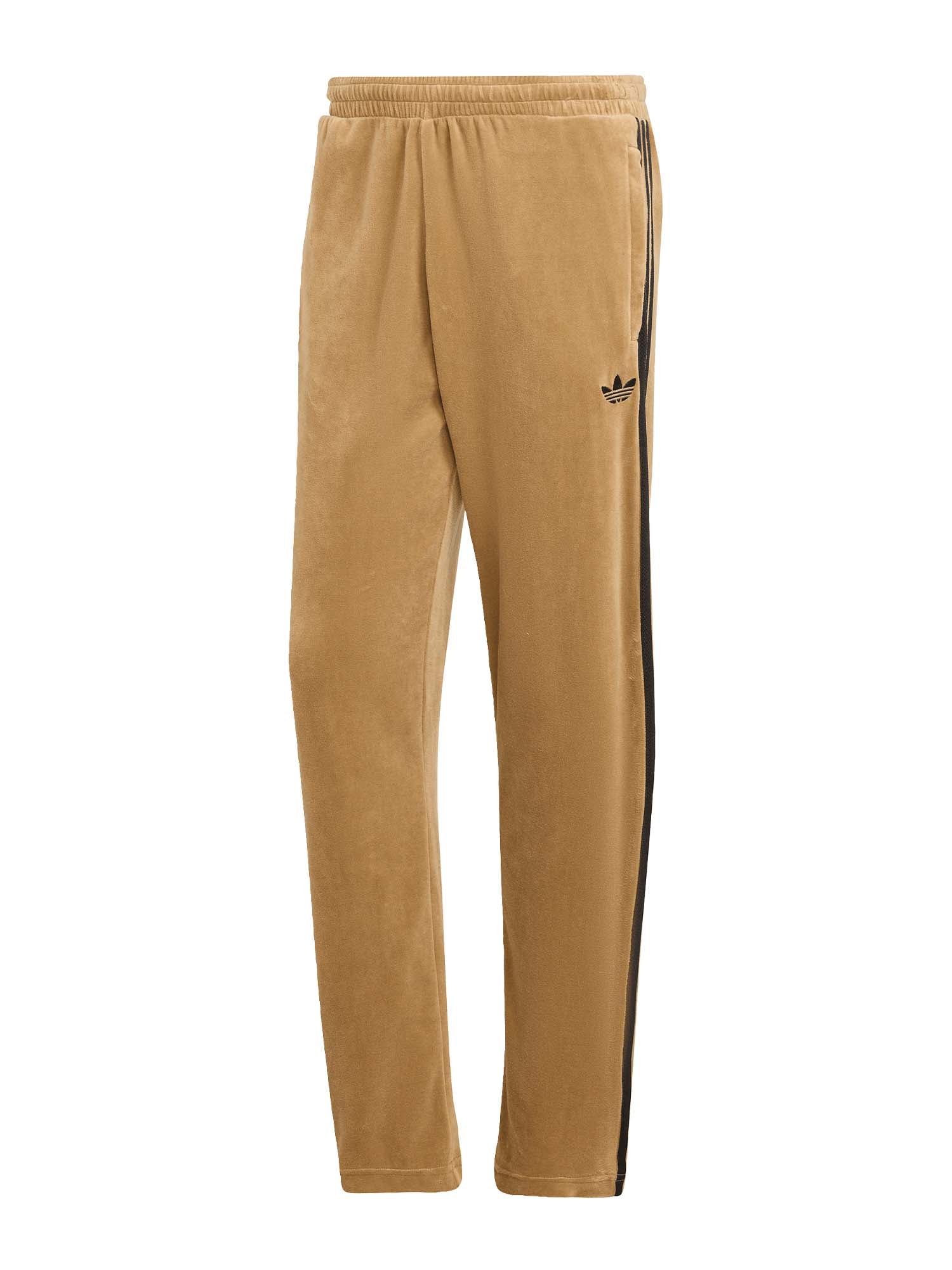 Adidas Pantaloni da allenamento SST Adicolor Velour Beige