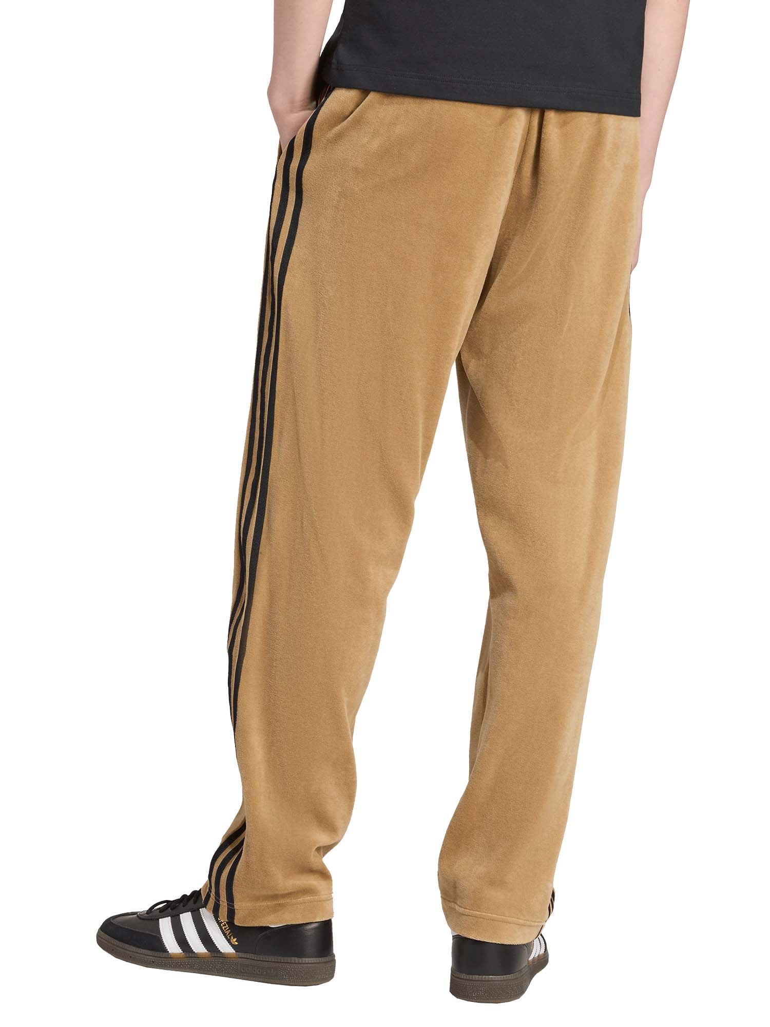 Adidas Pantaloni da allenamento SST Adicolor Velour Beige