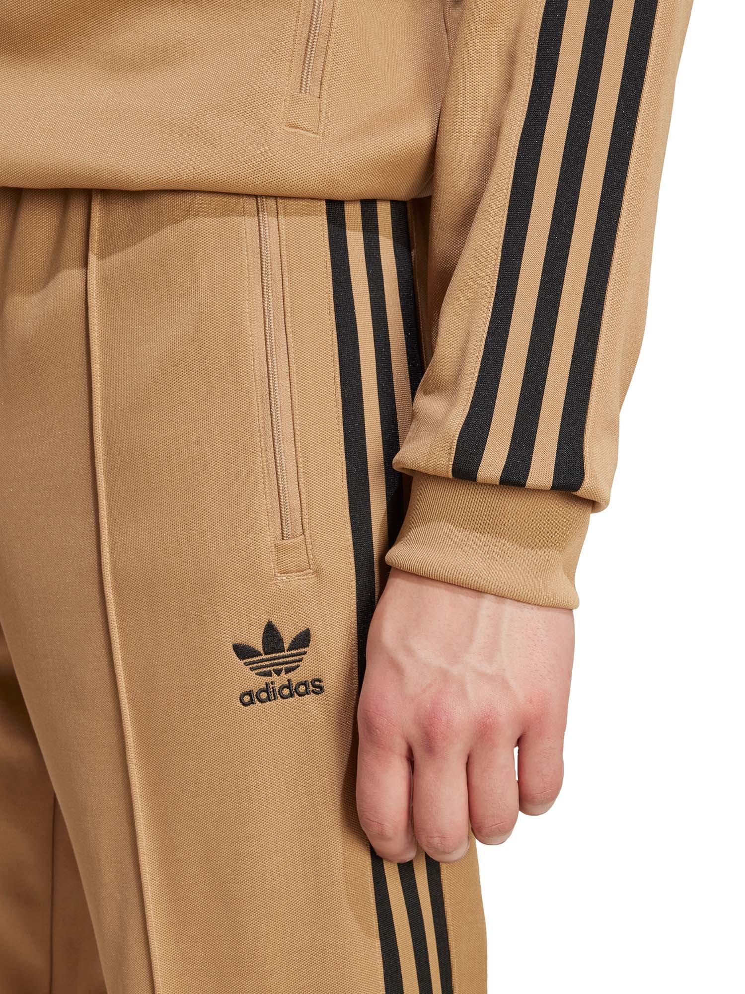 Adidas Track pants adicolor Classics Beckenbauer da uomo Beige