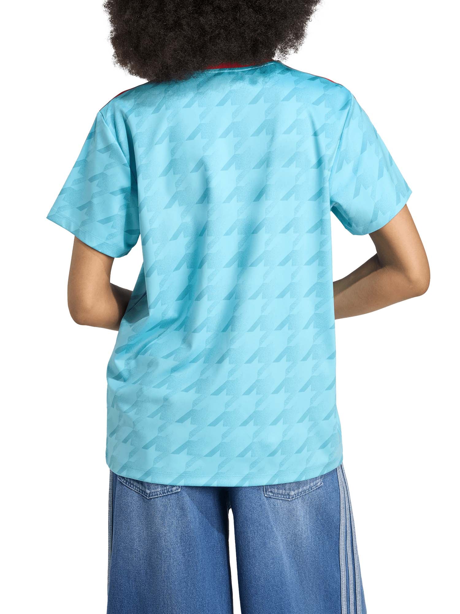 Adidas Maglia con stampa grafica Football Allover Azzurro