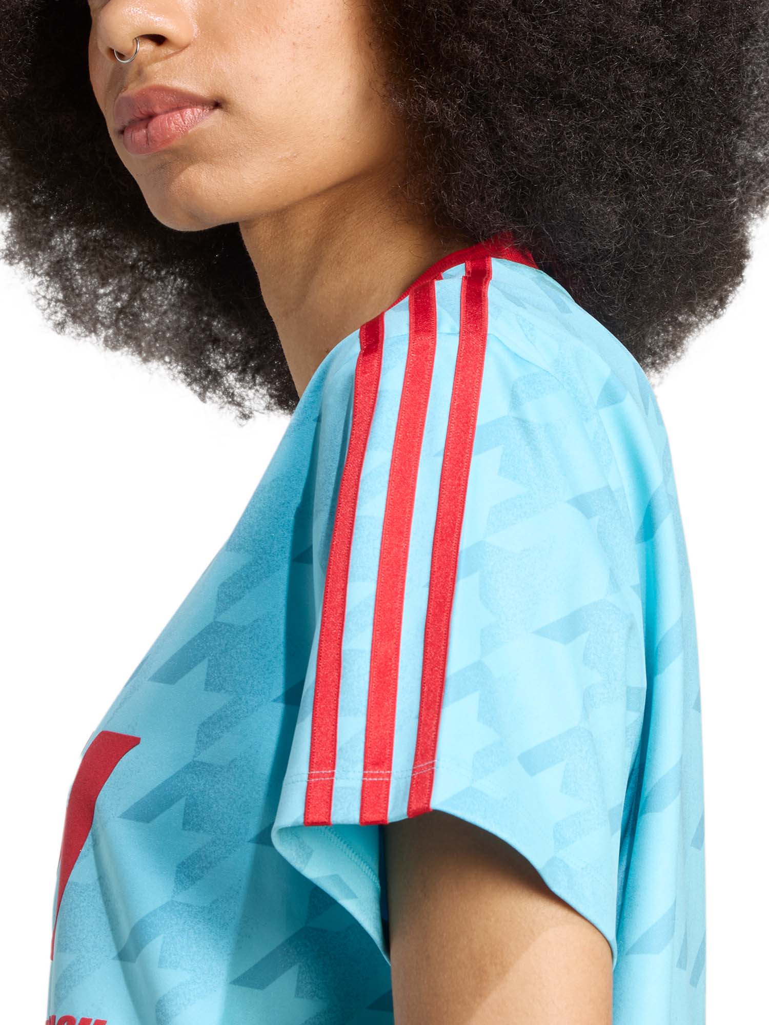 Adidas Maglia con stampa grafica Football Allover Azzurro