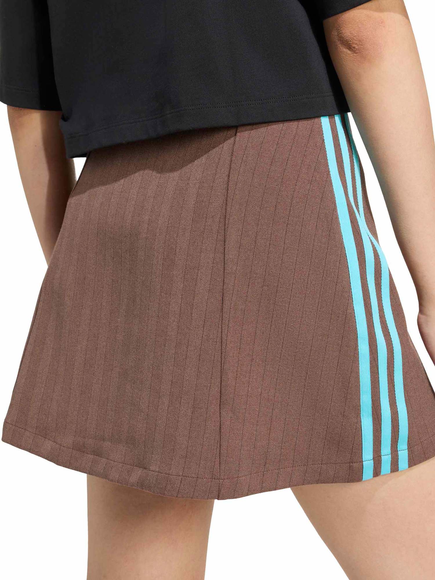 Adidas Gonna sartoriale Marrone