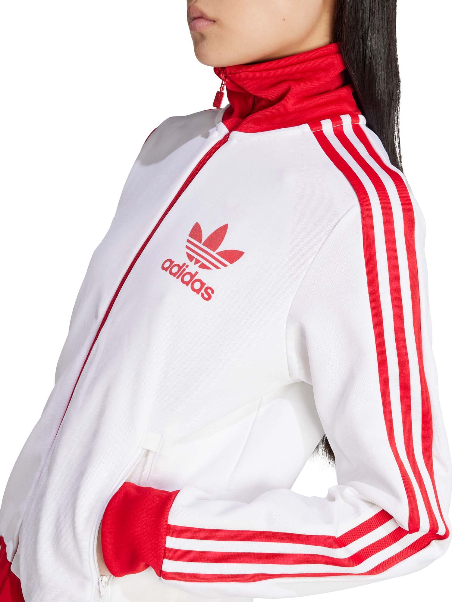 Adidas Track top Heritage Bianco