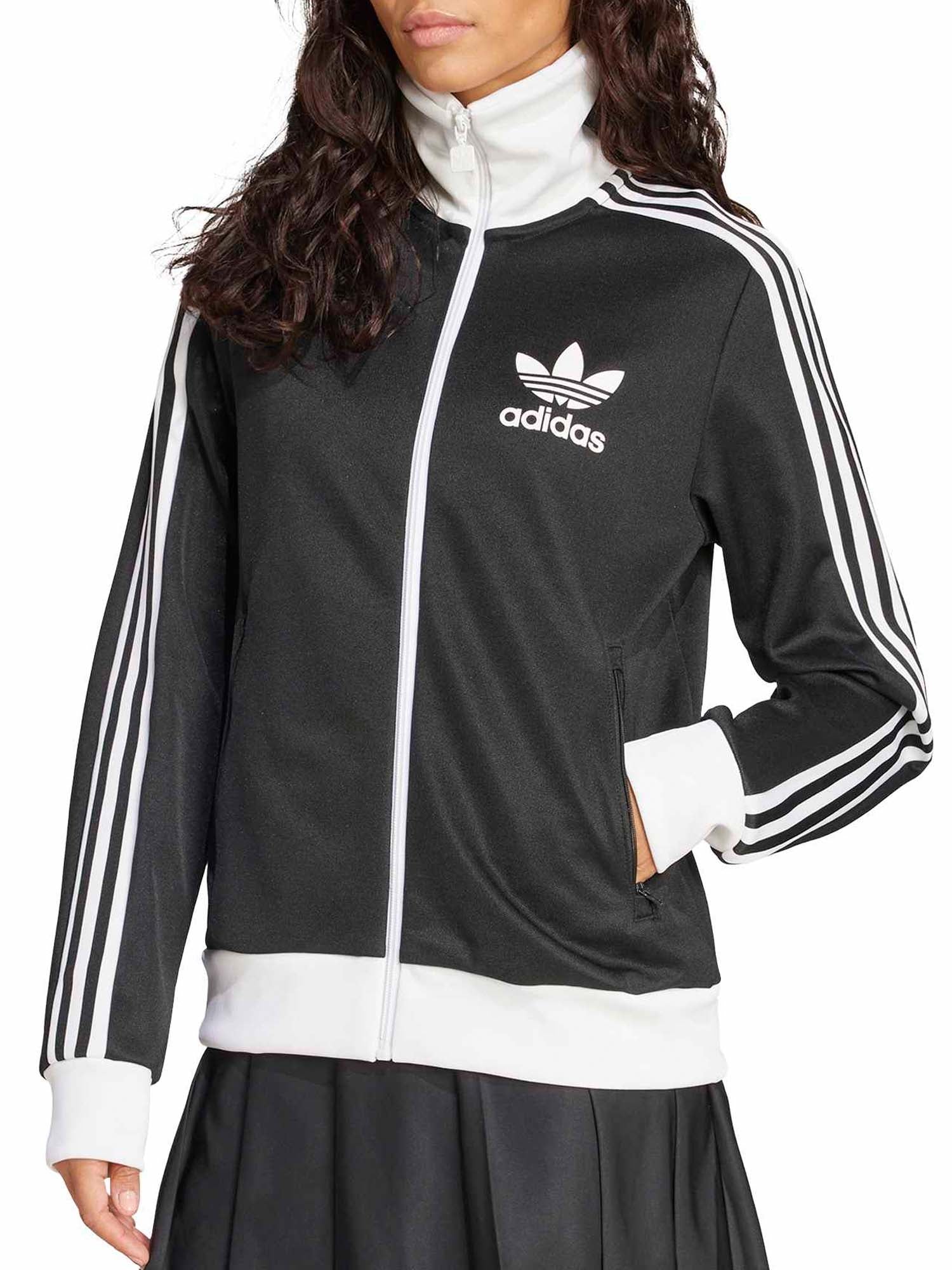Adidas Track top Heritage Nero