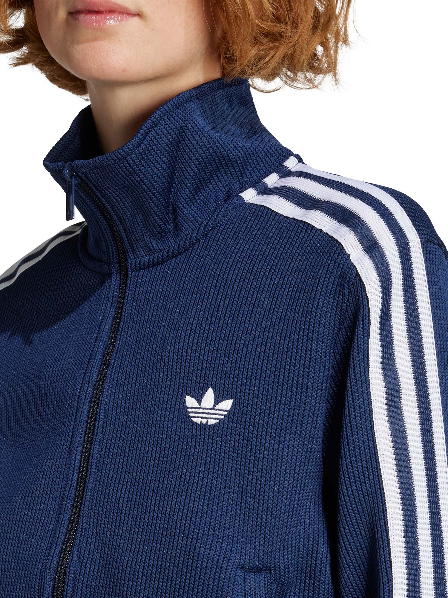 Adidas Track top Firebird adicolor Knit Blu