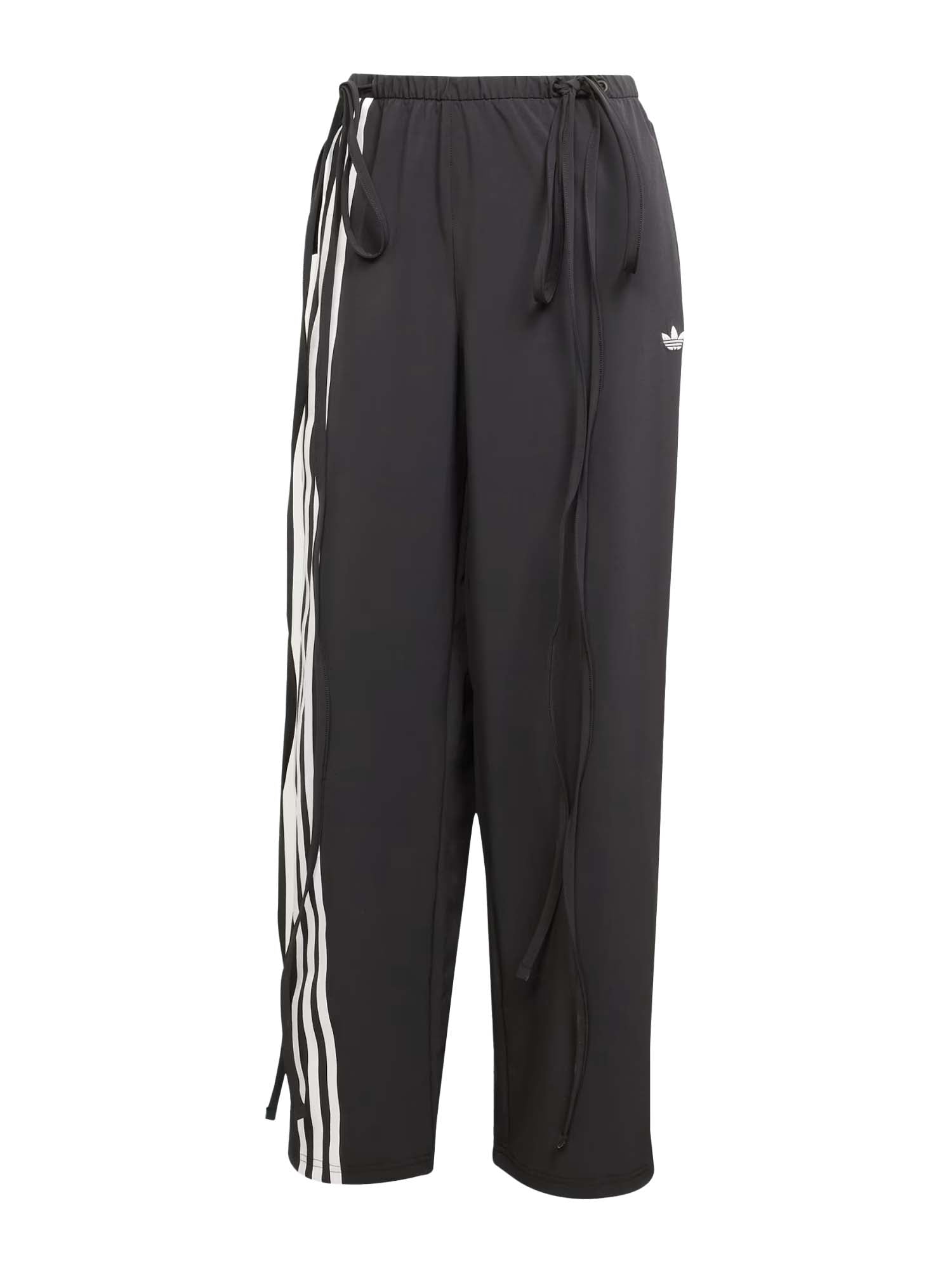 Adidas Pantaloni Ribbon paracadute Nero