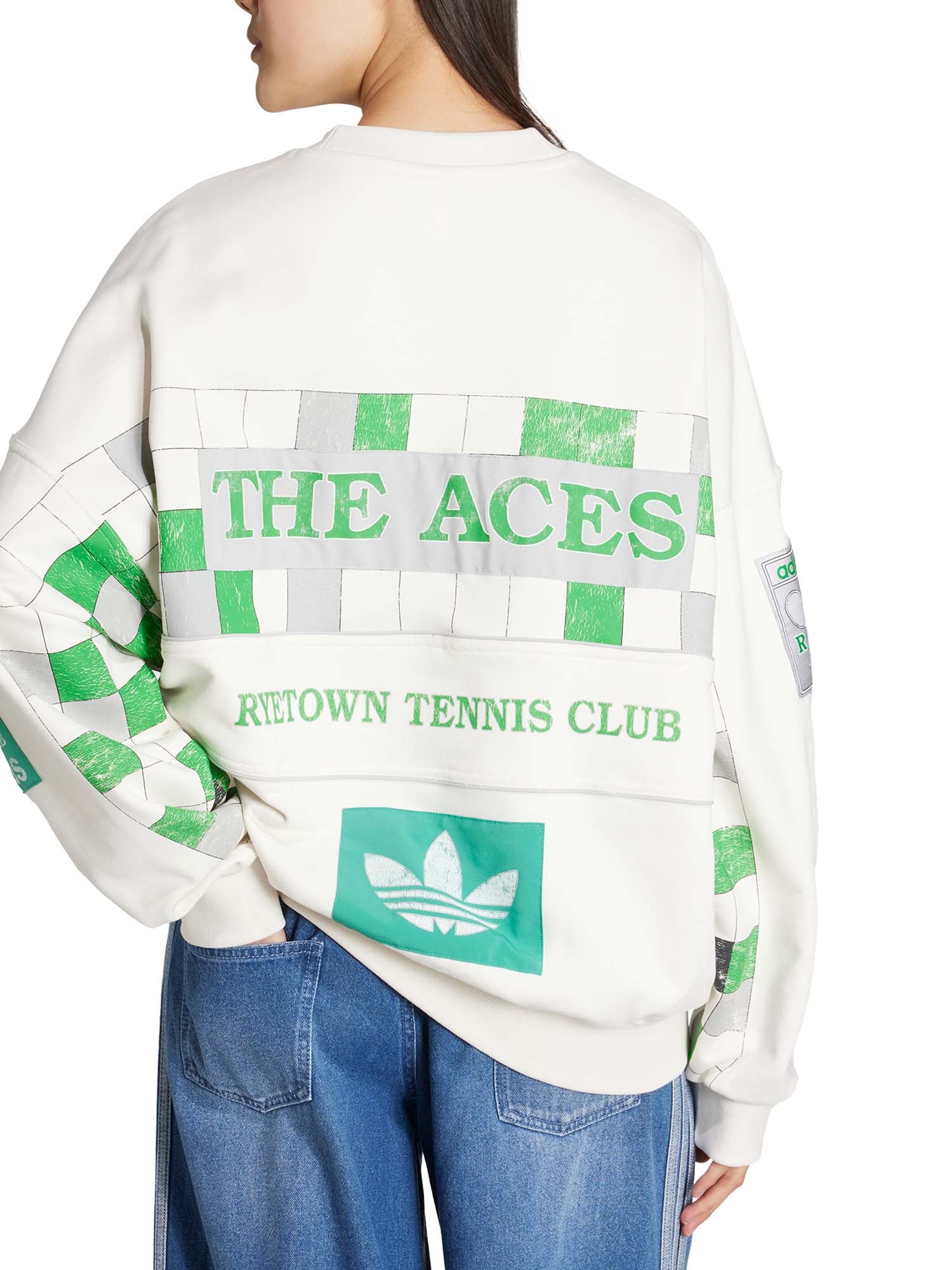 Adidas Felpa Archive Court Bianco