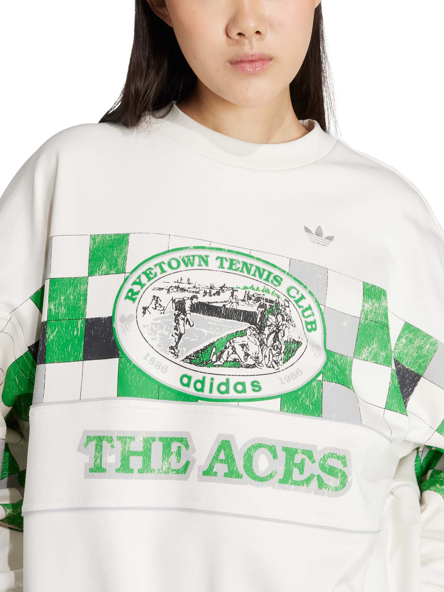 Adidas Felpa Archive Court Bianco