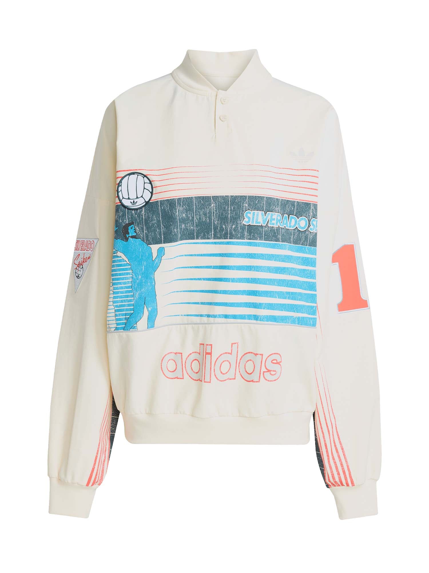 Adidas Felpa Archive Summersport Bianco