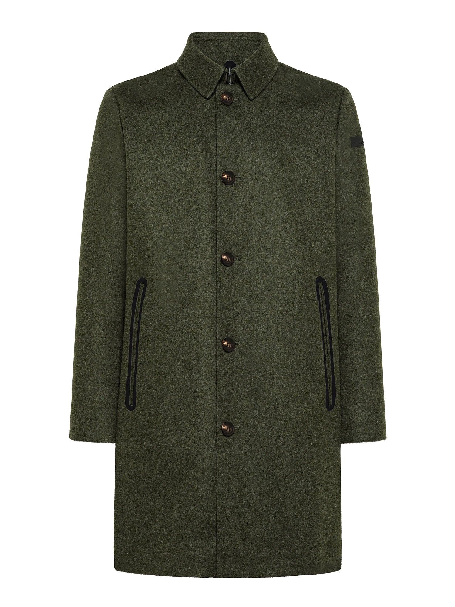 Rrd Loden Floating Coat Jacket Verde