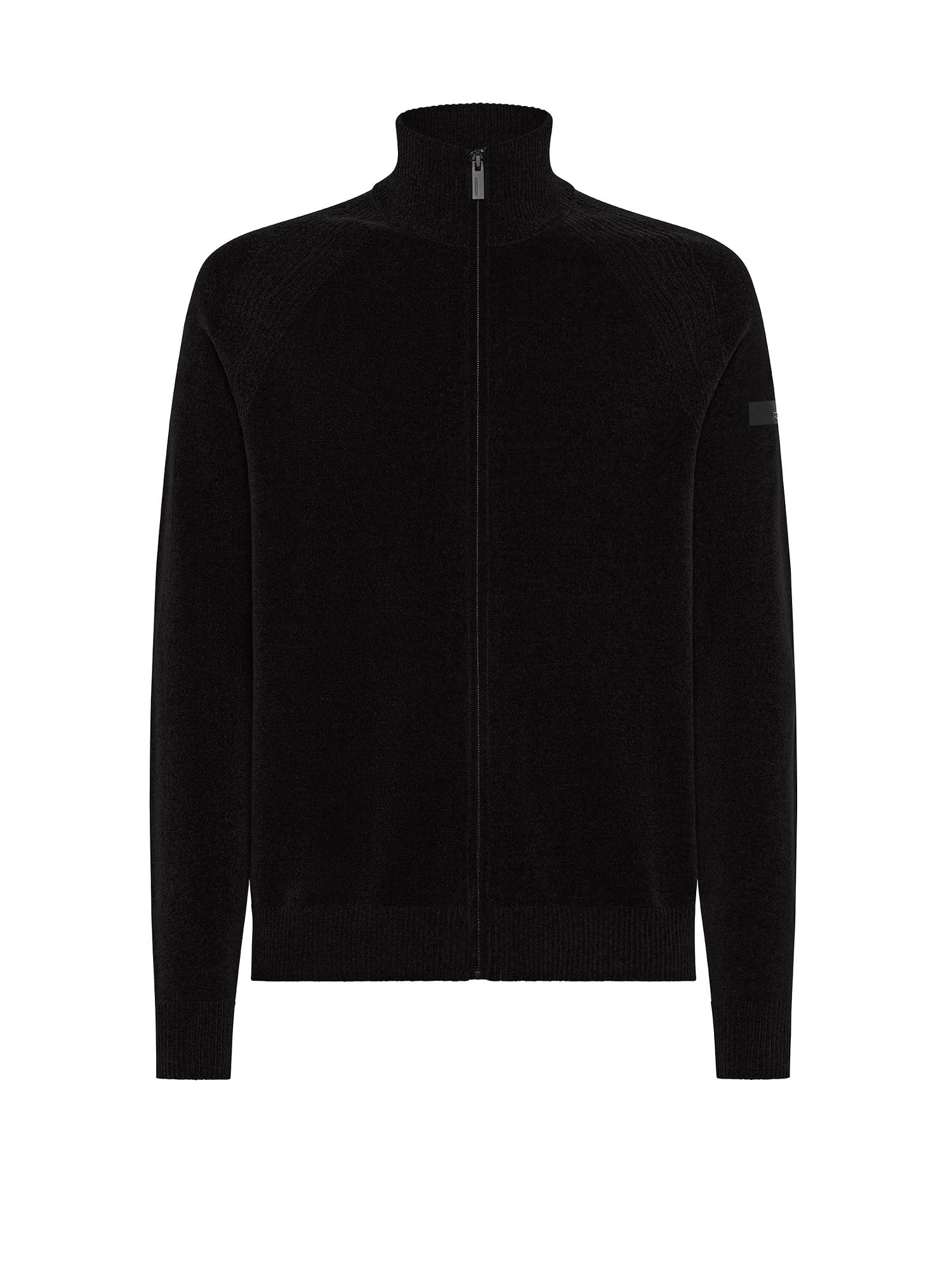 Rrd Velvet Full Zip Knit Nero