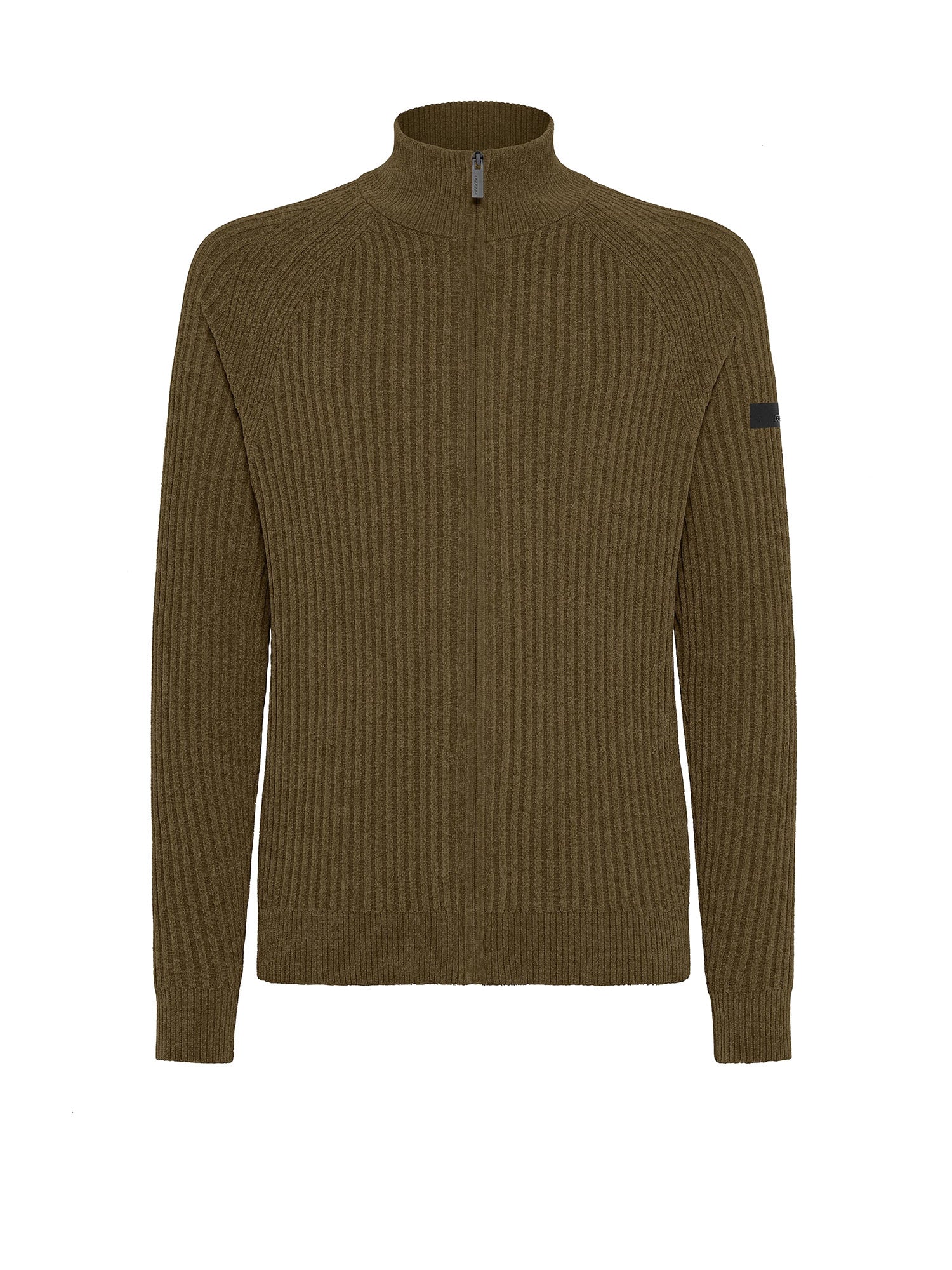 Rrd Velvet Rave Full Zip Knit Verde