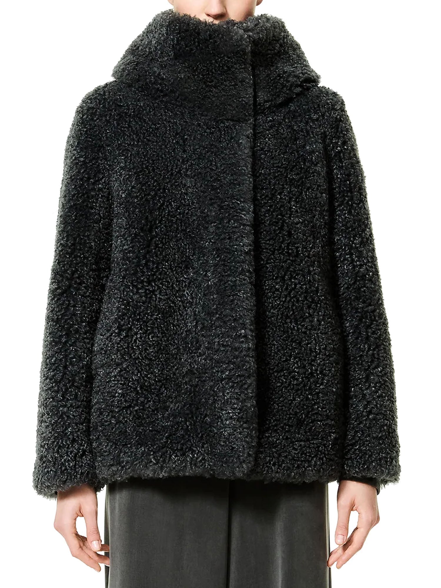 Rrd Lamb Hybrid Hood Woman Jacket Verde