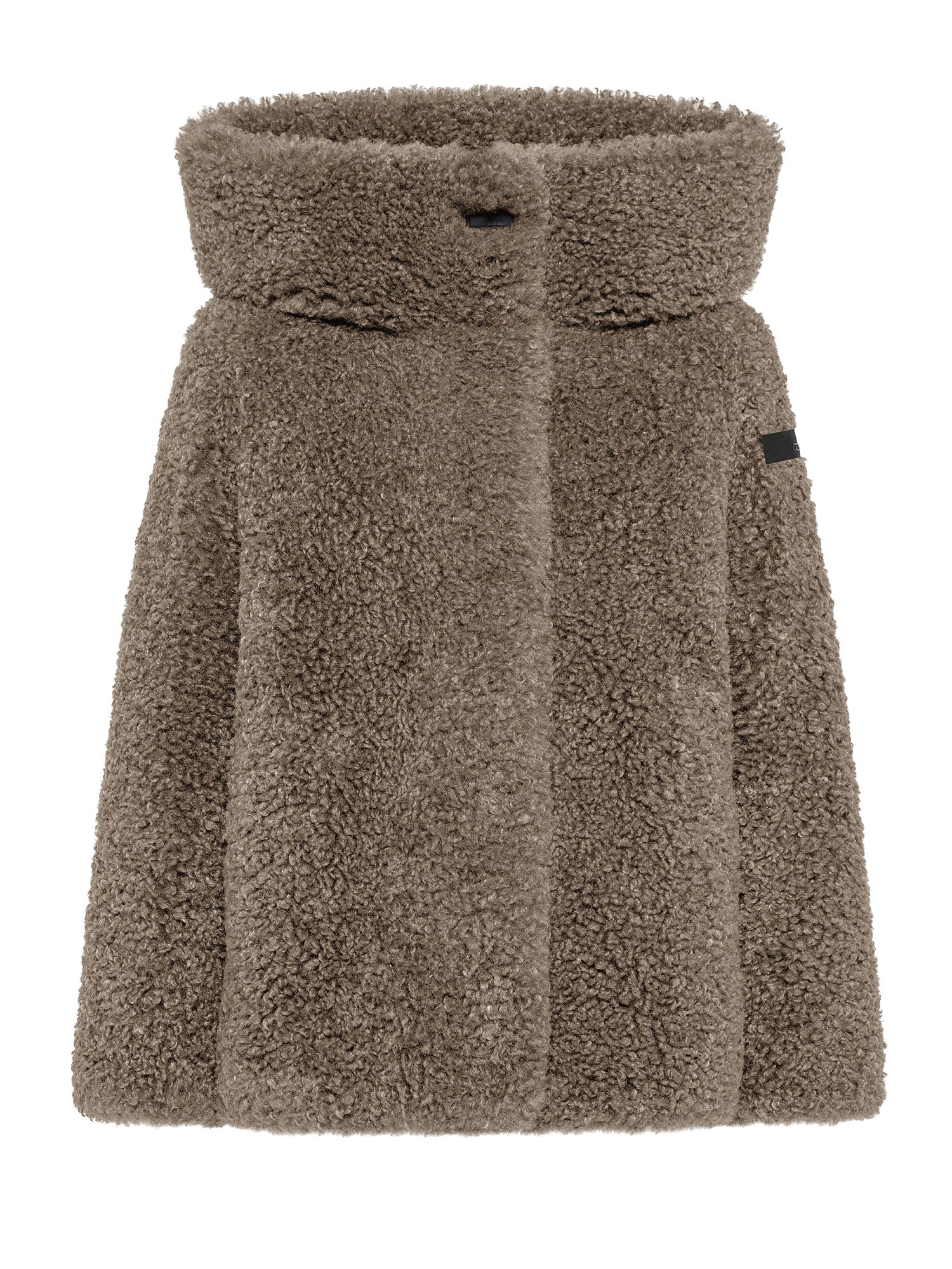 Lamb Hybrid Hood Woman Jacket