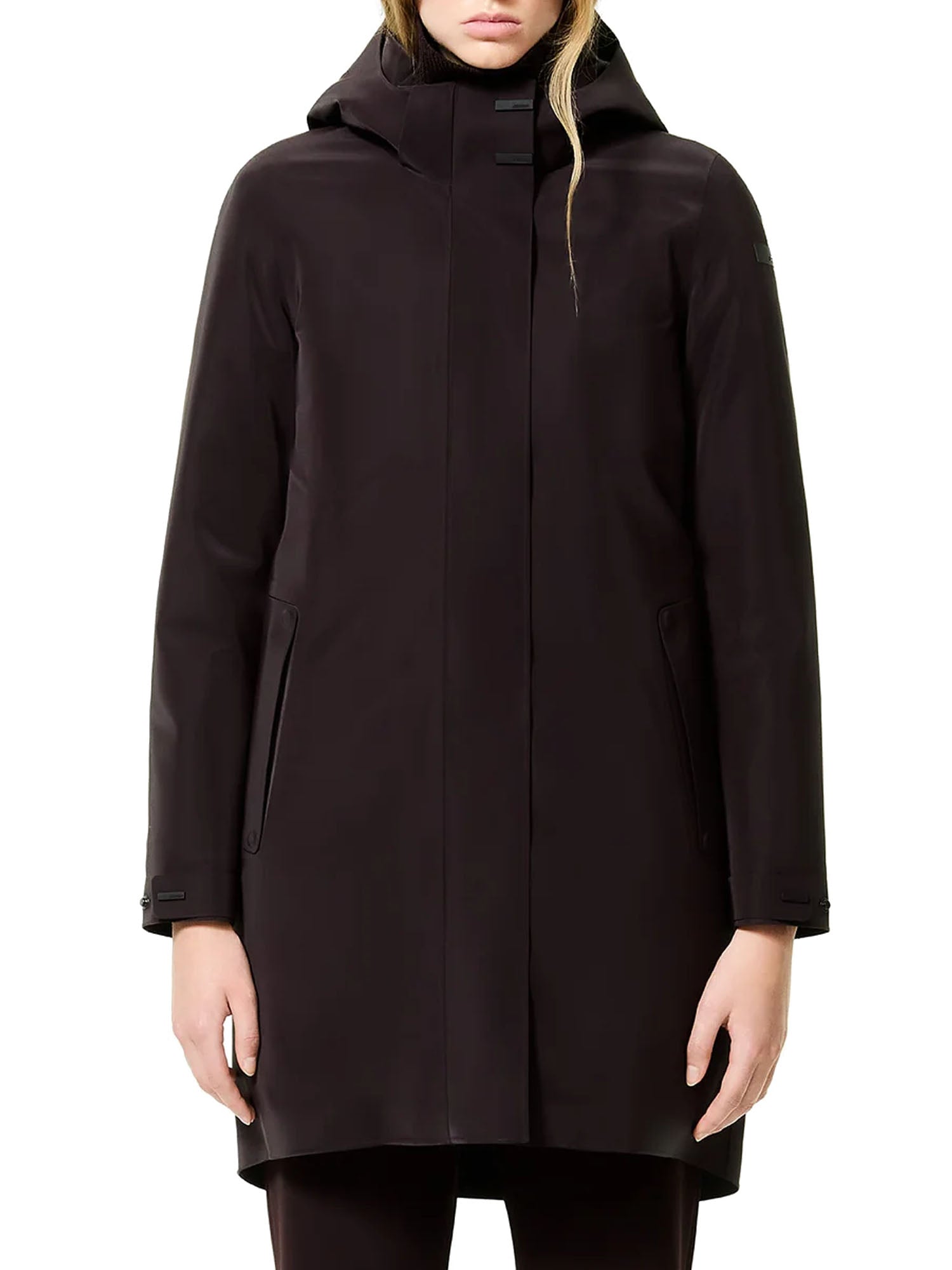 Rrd Double Silicon Floating Parka K Woman Jacket Bordeaux