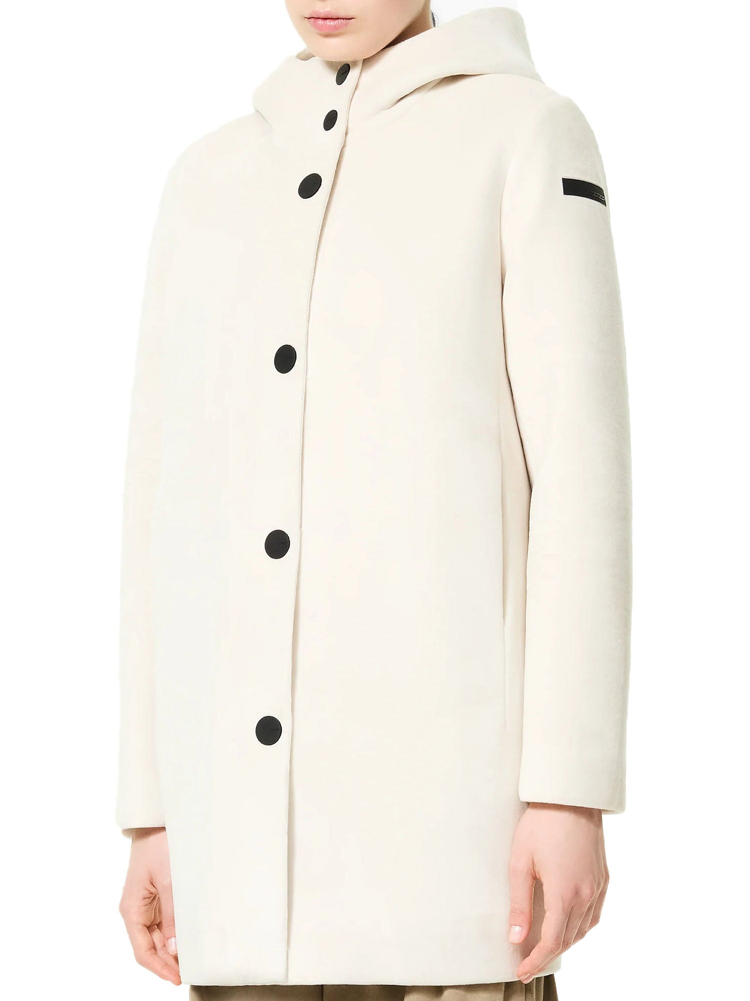 Rrd Velour Neo Parka Woman Jacket Beige