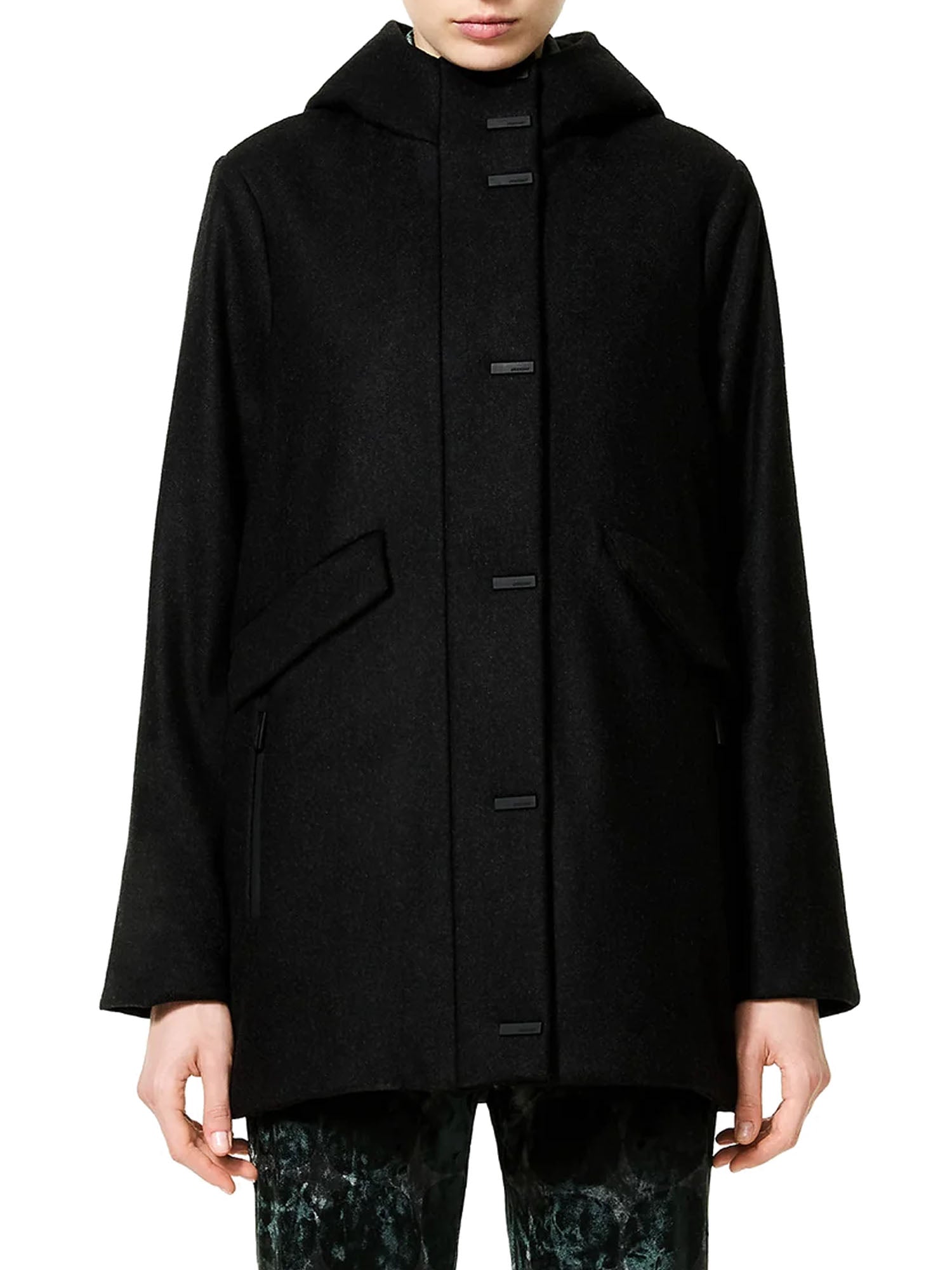 Rrd Sesta Hybrid Parka Woman Jacket Grigio