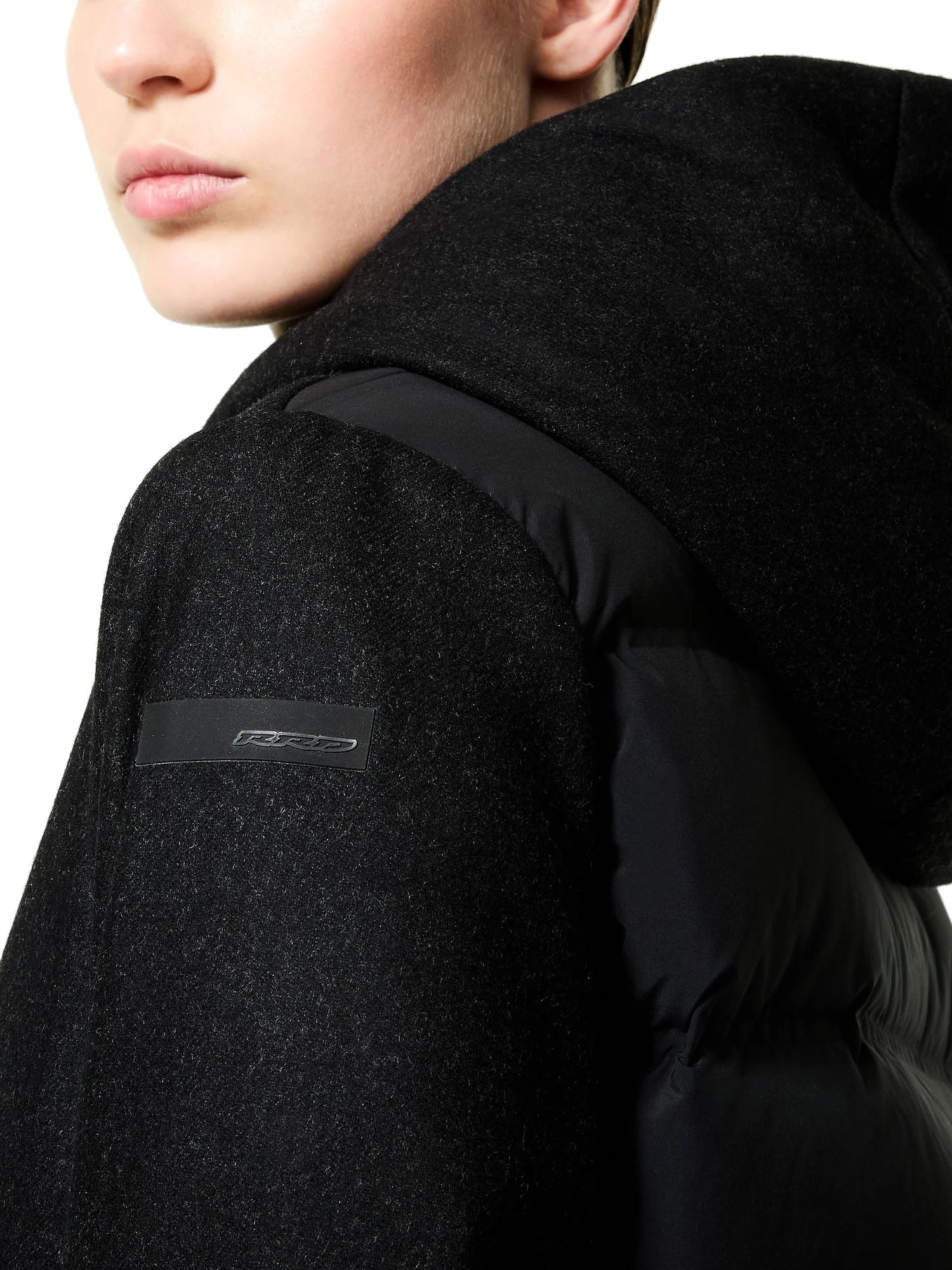 Rrd Sesta Hybrid Parka Woman Jacket Grigio