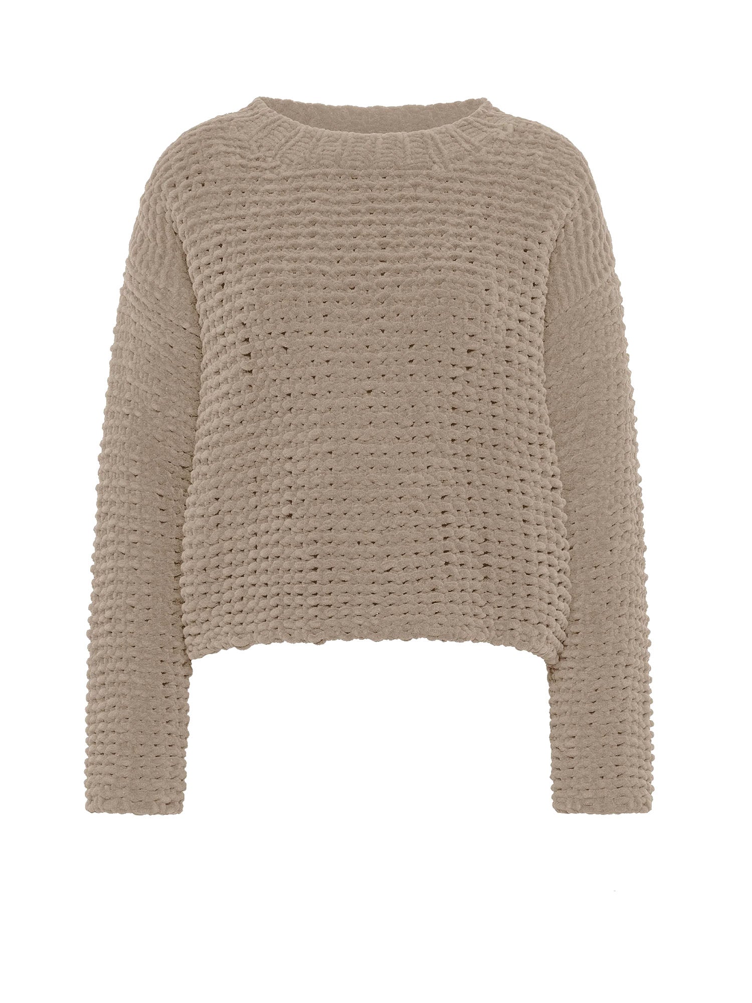 Rrd Cinematt Round Woman Knit Marrone