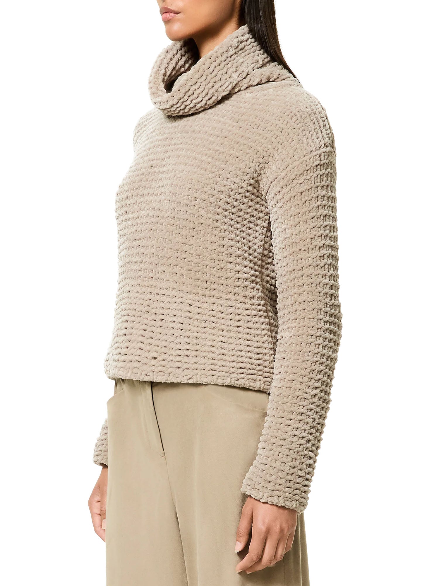 Rrd Cinematt Turtleneck Woman Marrone