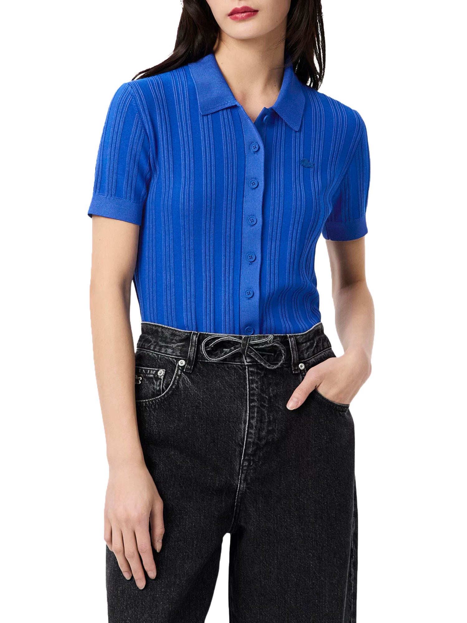 Lacoste Pullover Donna Azzurro