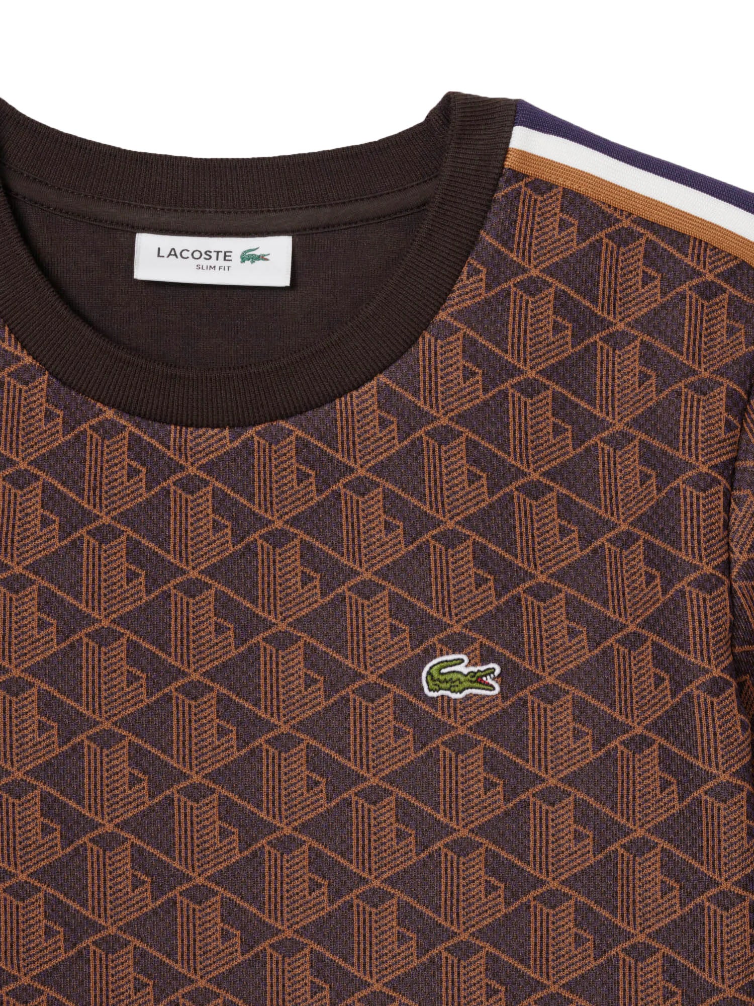 Lacoste T-shirt Donna Marrone