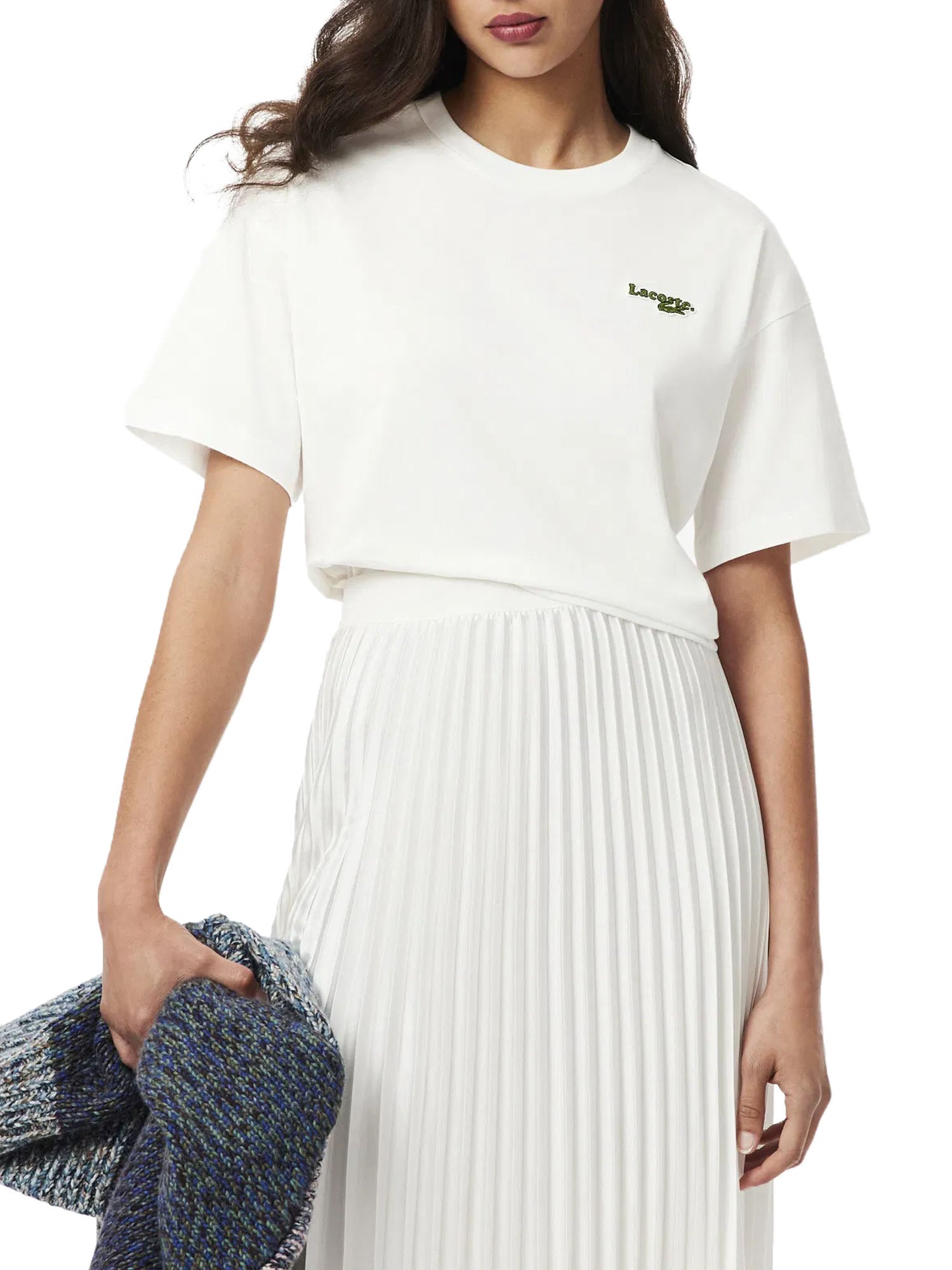 Lacoste T-shirt Donna Bianco