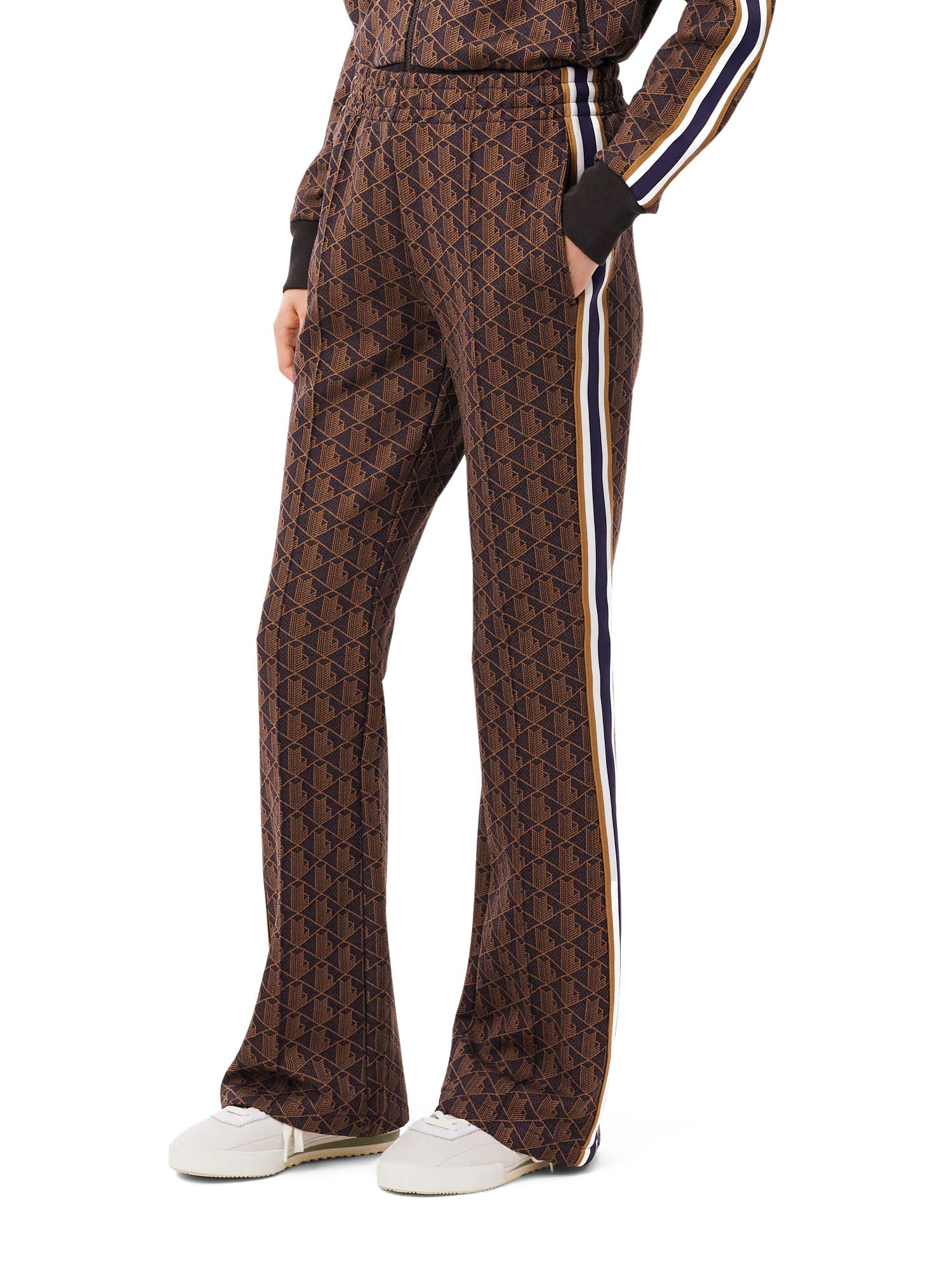 Lacoste Pantaloni Tuta Donna Giallo