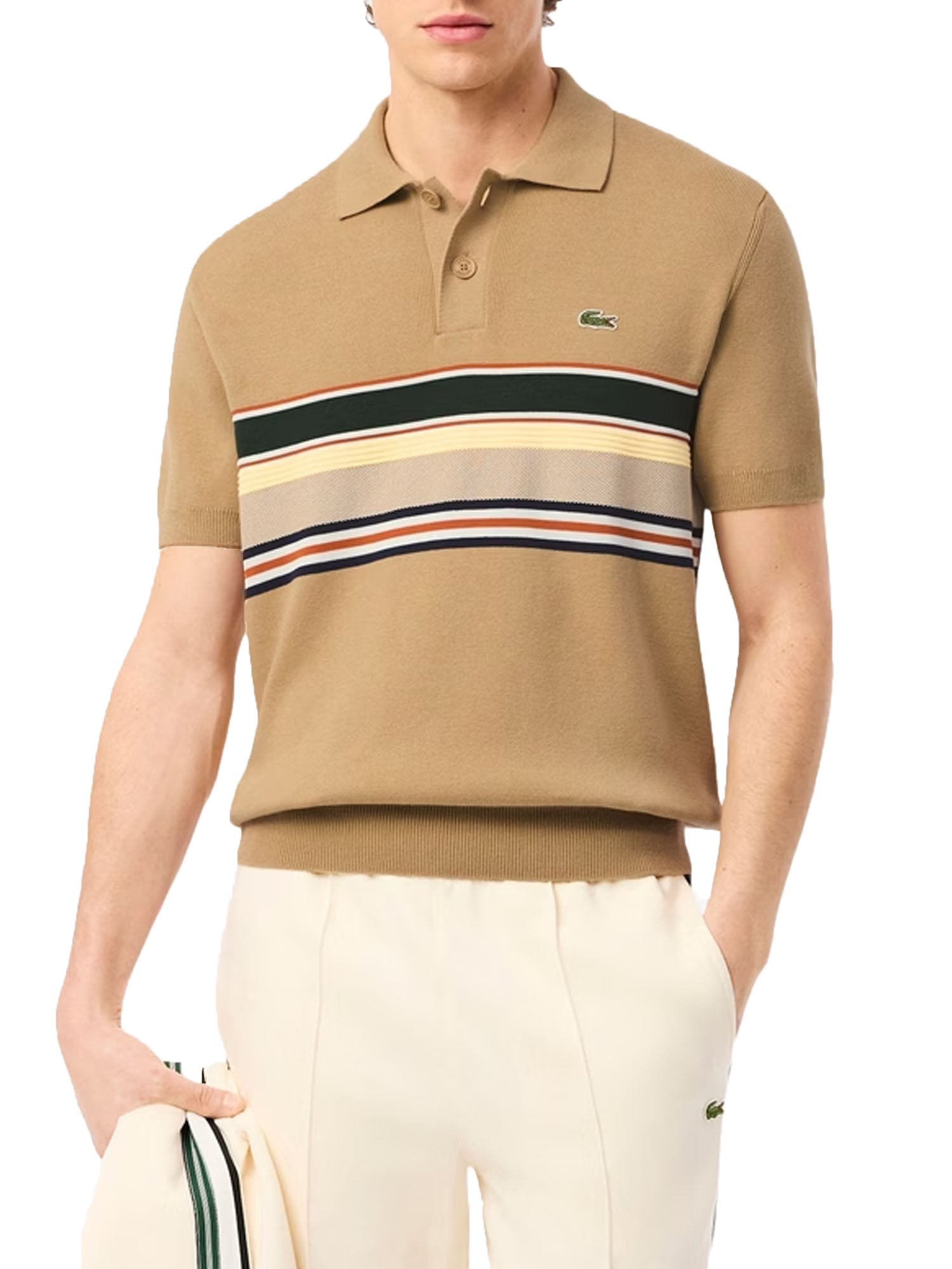 Lacoste Polo Maglia Uomo Multicolore