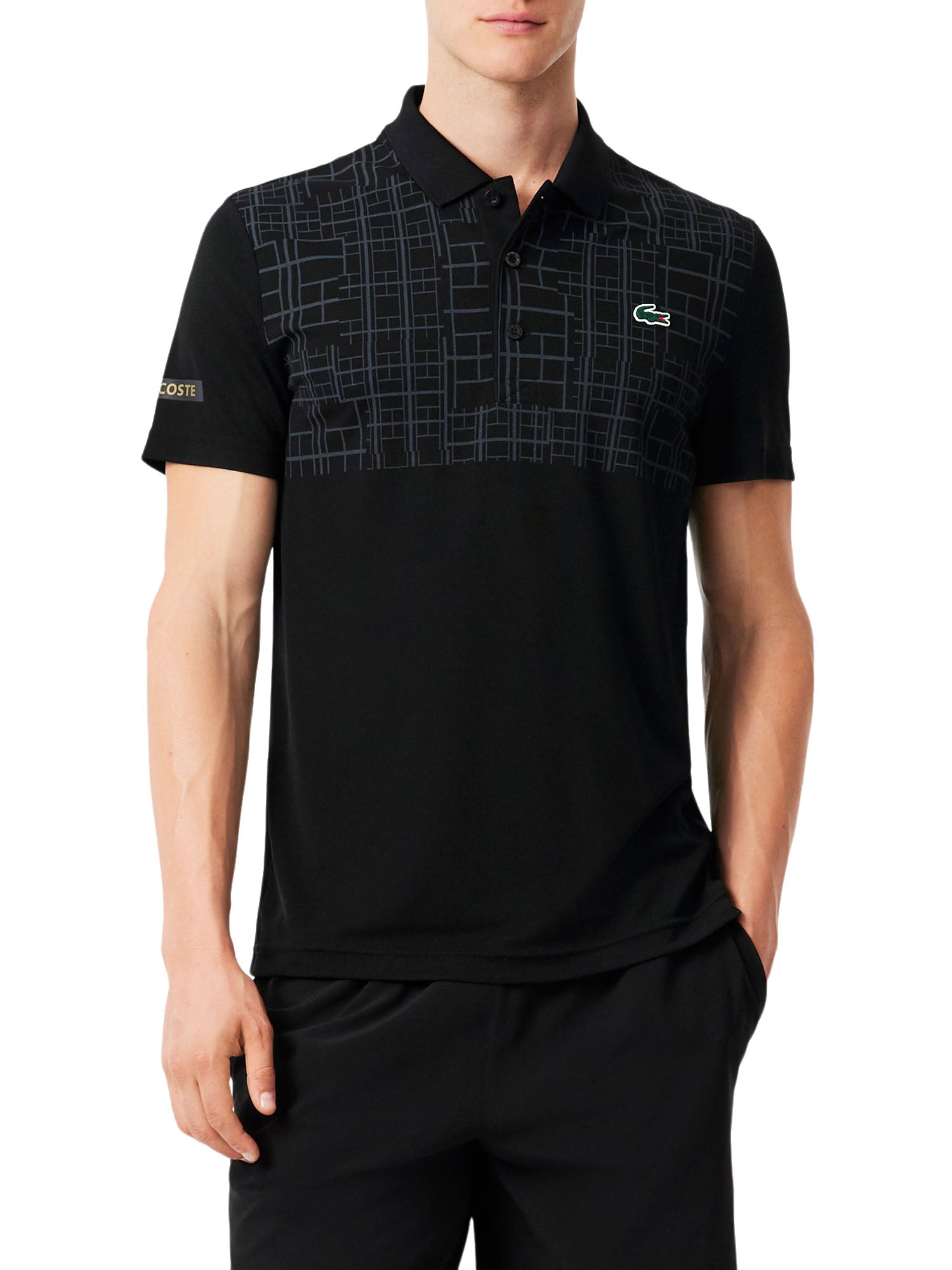 Lacoste Polo Lacoste Tennis x Novak Djokovic Nero