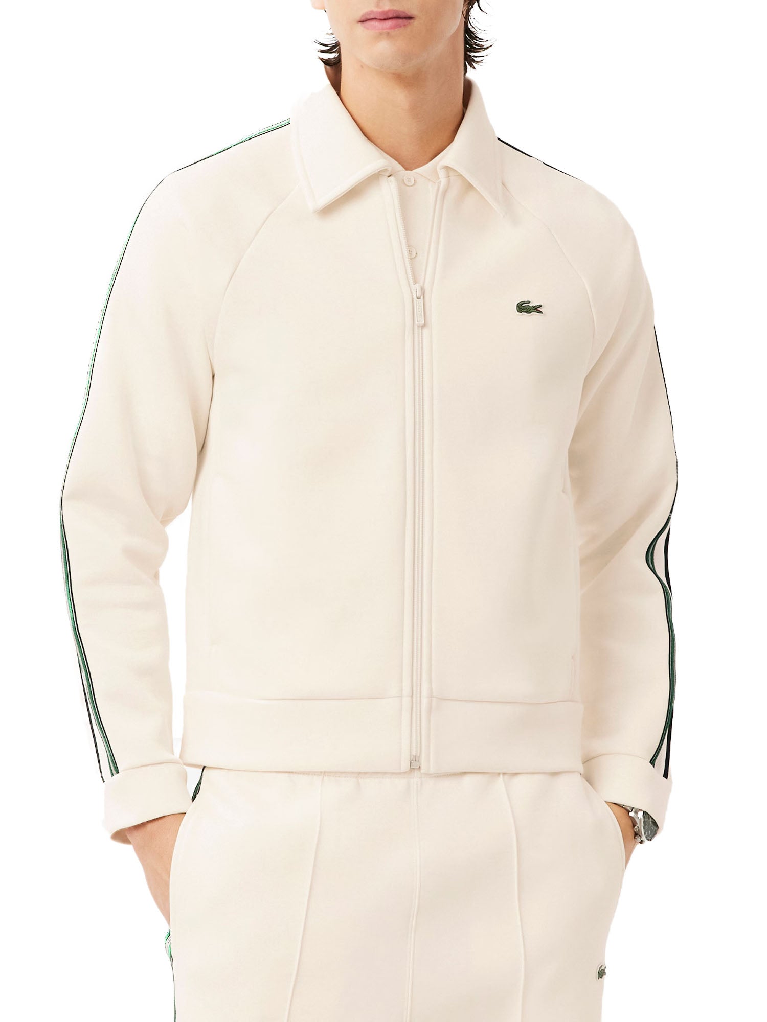 Lacoste Felpa Uomo Bianco