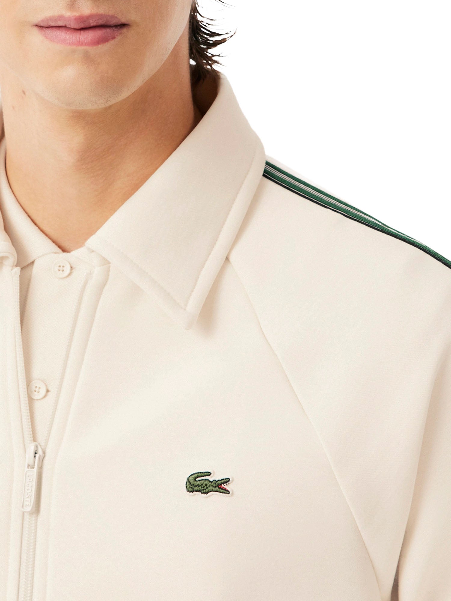 Lacoste Felpa Uomo Bianco