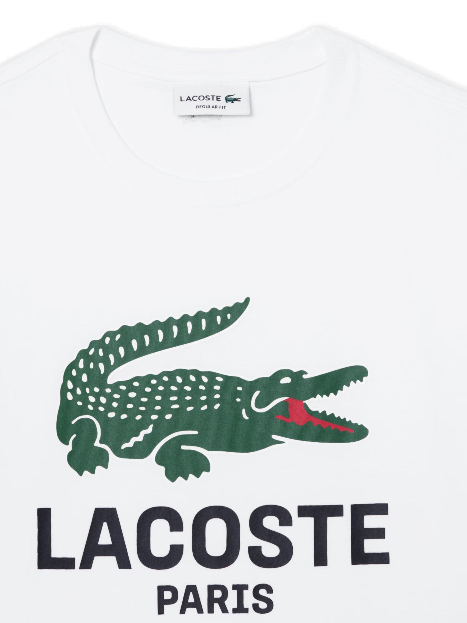 Lacoste T-shirt Cotone Uomo Bianco