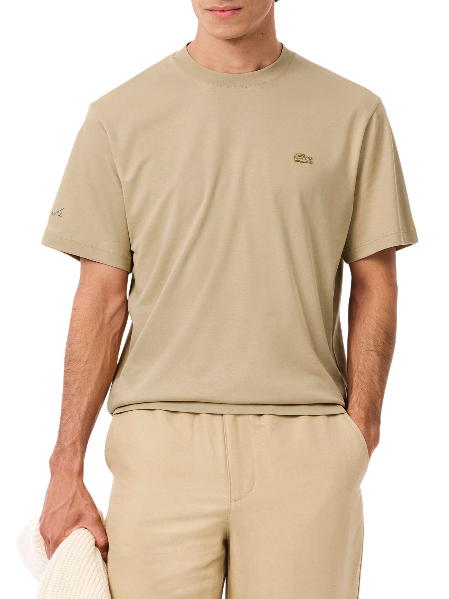 Lacoste T-shirt Interlock Uomo Verde