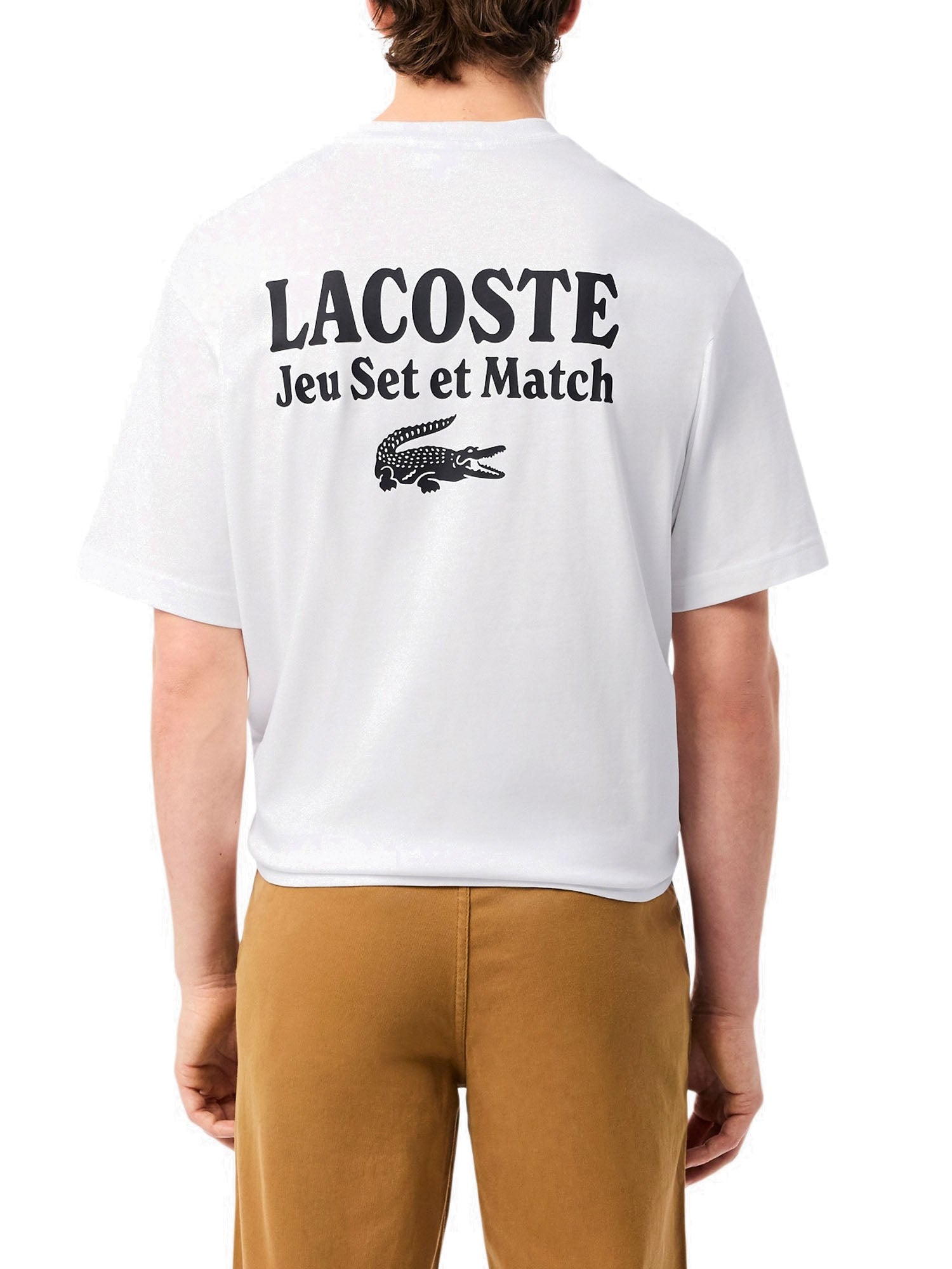 Lacoste T-shirt Uomo Bianco