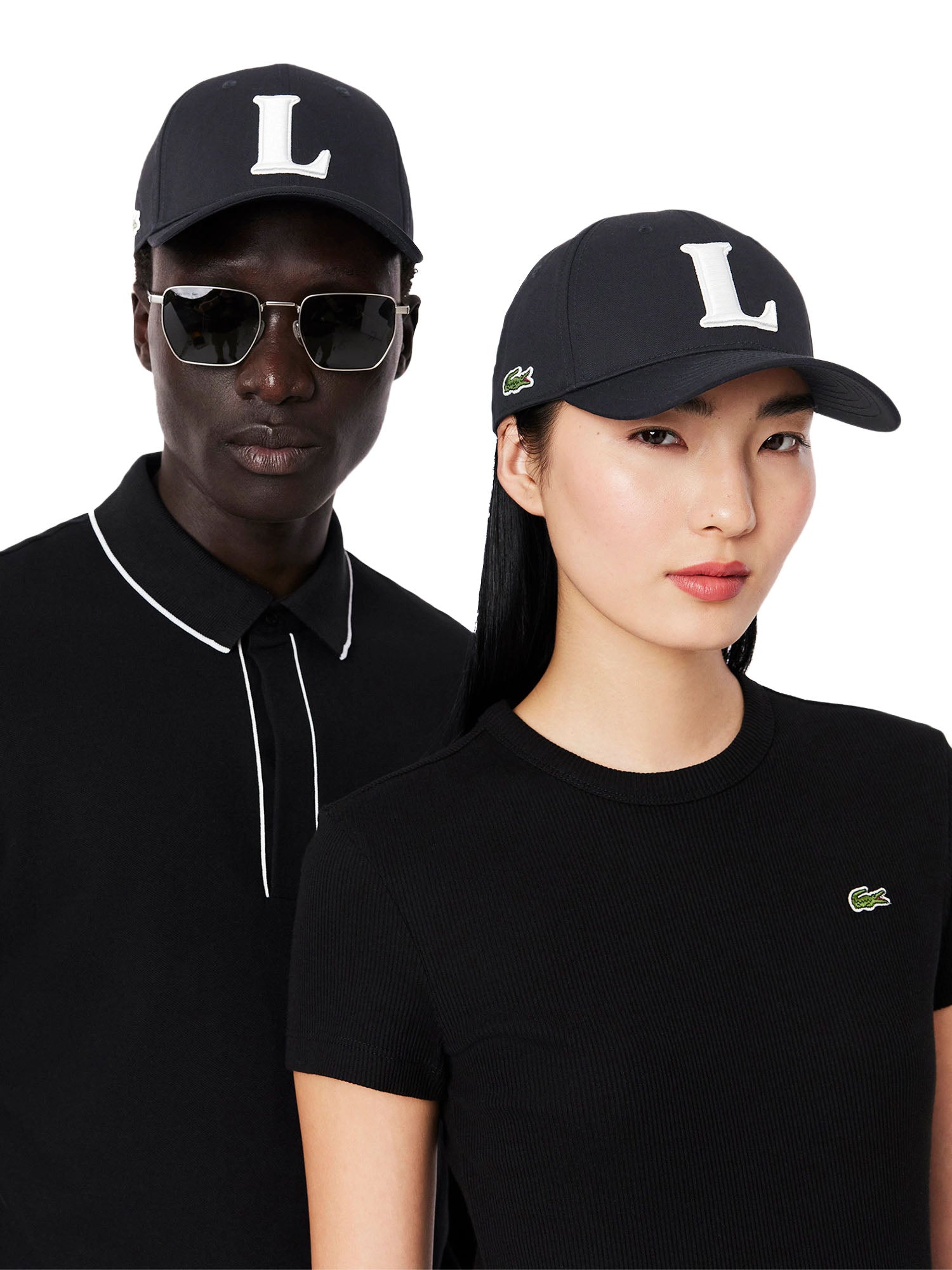 Lacoste Cappello Unisex Nero