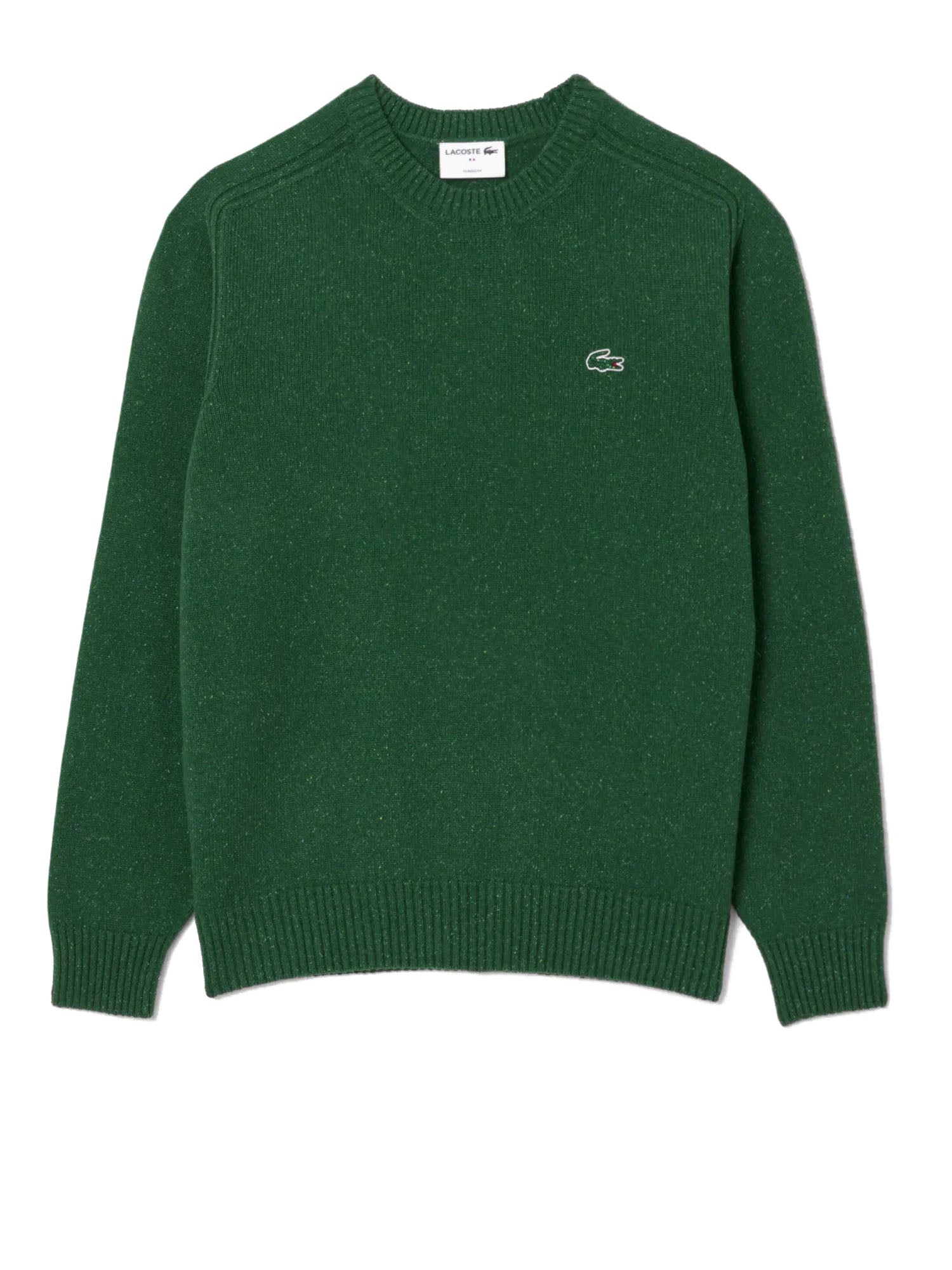 Lacoste Maglione Girocollo Uomo Verde