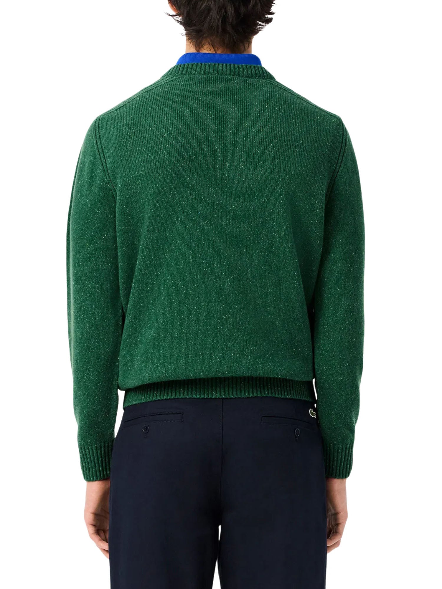Lacoste Maglione Girocollo Uomo Verde