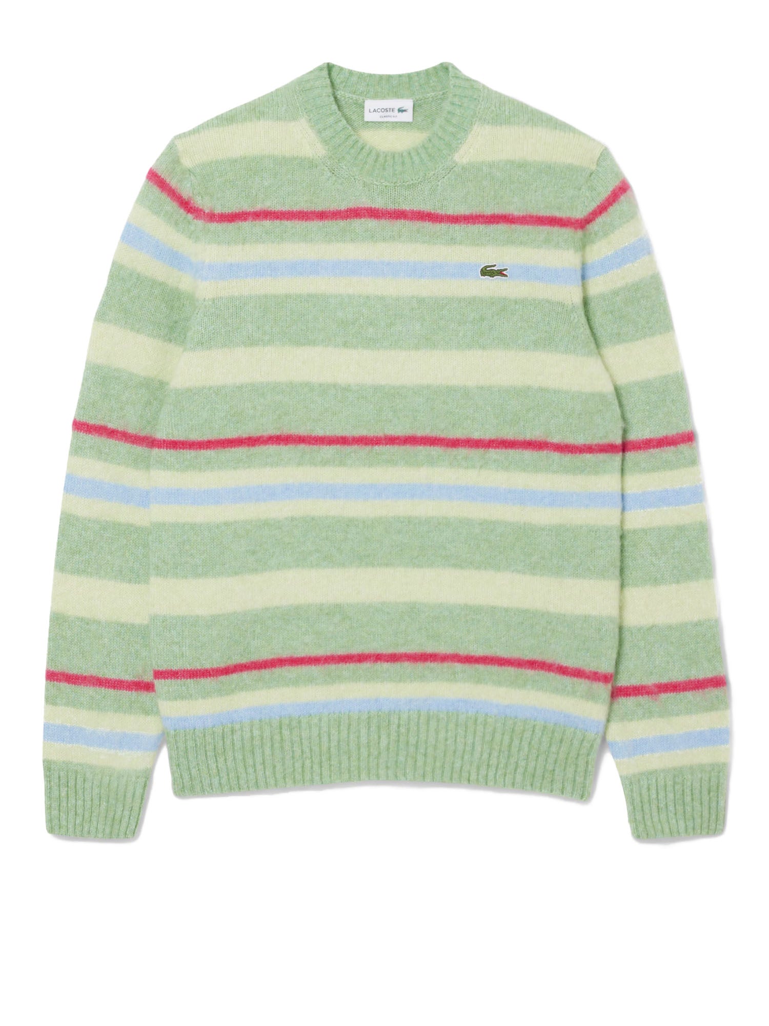 Lacoste Maglione in Lana e Alpaca Uomo Multicolore